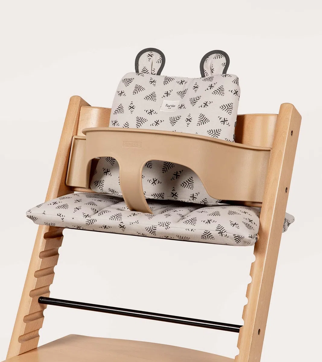 Set di 3 cuscini evolutivi per seggiolone Stokke Tripp Trapp®, in cotone extra morbido, motivo Étnico