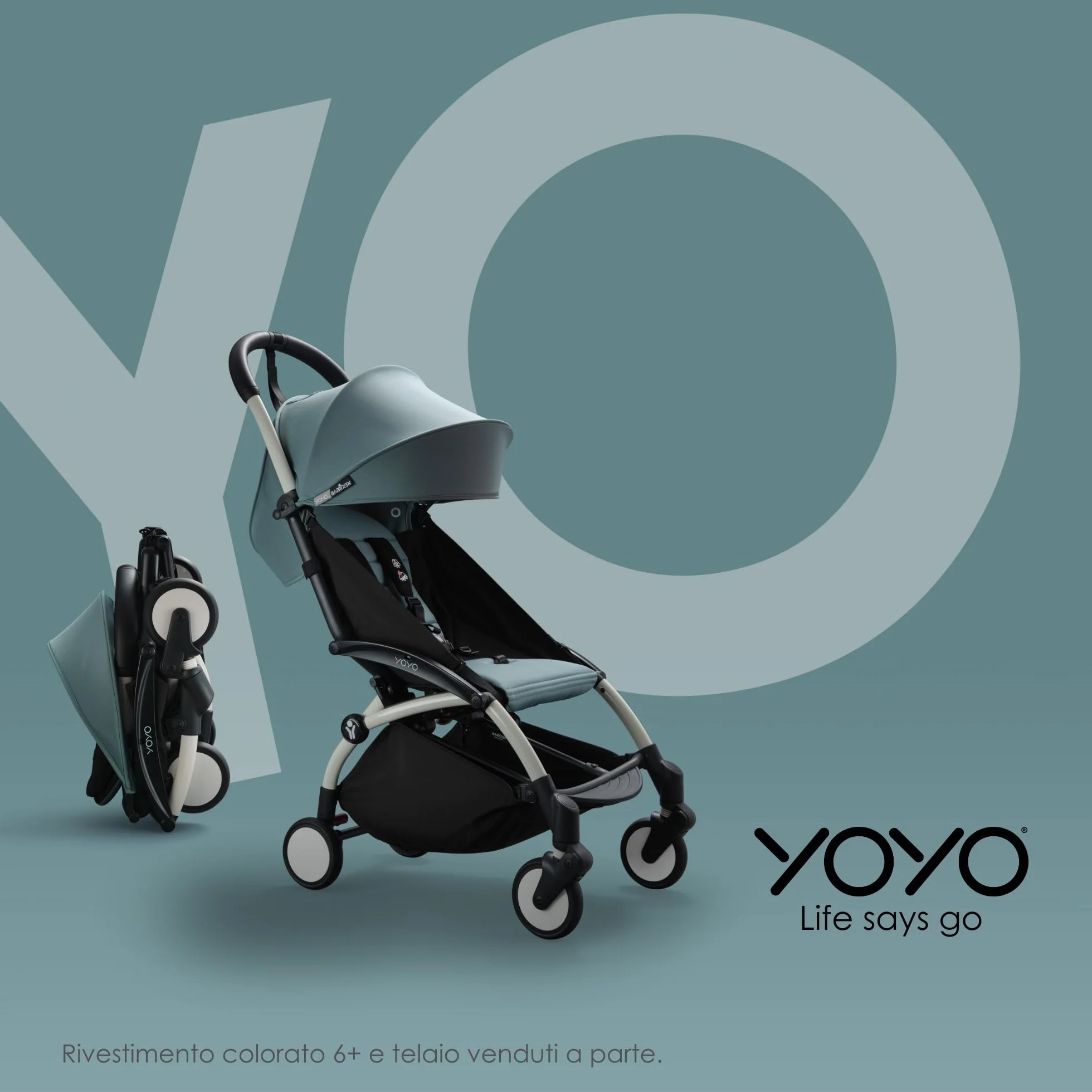 Babyzen Zaino YOYO - Protegge il passeggino in viaggio - Si piega per una facile conservazione - Per YOYO e YOYO Connect