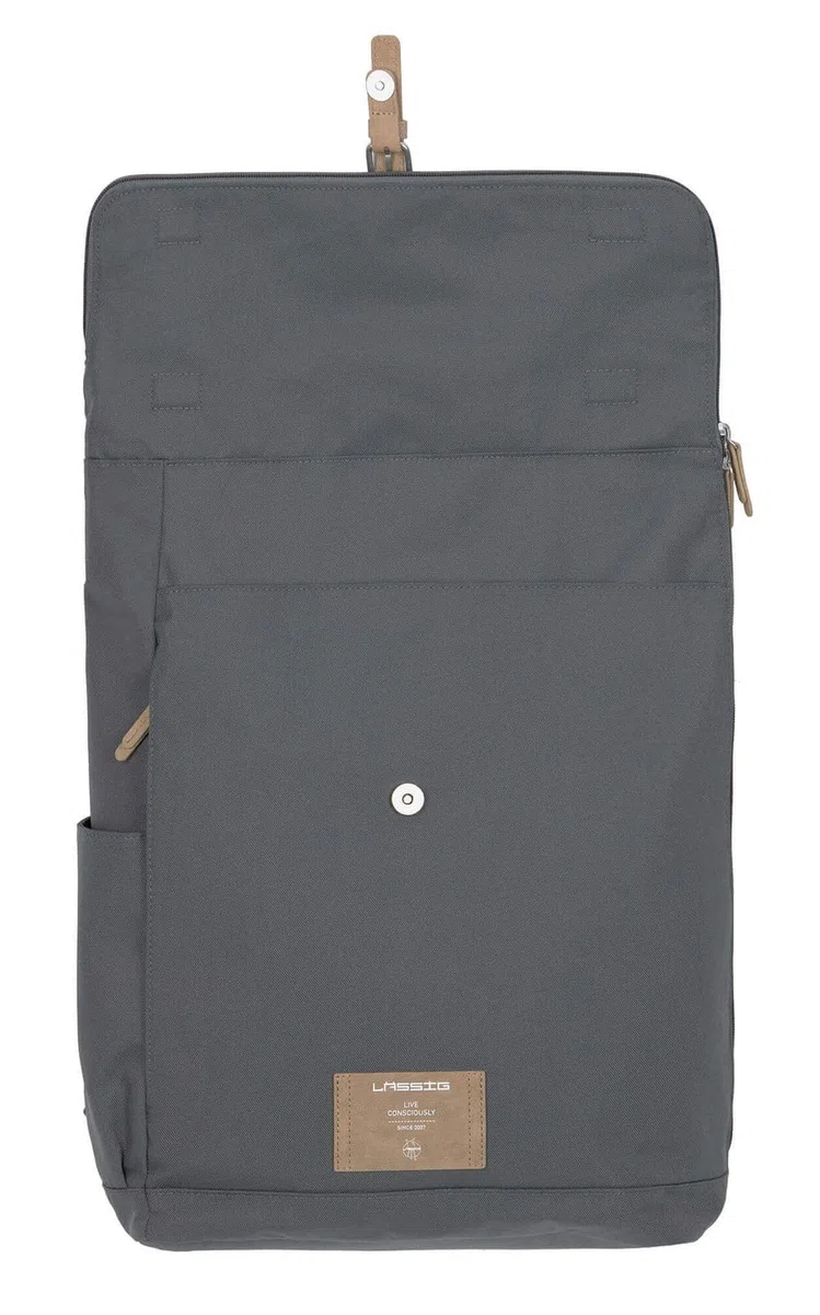 Lässig Green Label Rolltop Backpack Anthracite