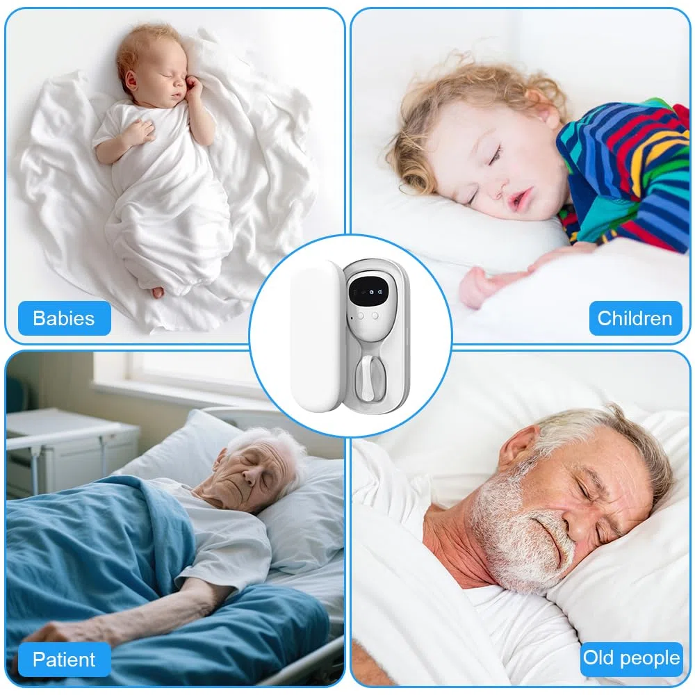 Allarme per bagnare il letto per bambini, allarme wireless per bagnare il letto, 3 modalità di allarme monitor pipì con suono e vibrazione, monitor per l'enuresi notturna per imparare a usare il