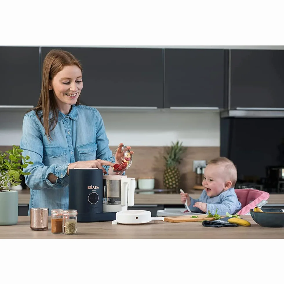 Béaba Contenitore di Ricambio in Vetro per Babycook Néo Bianco