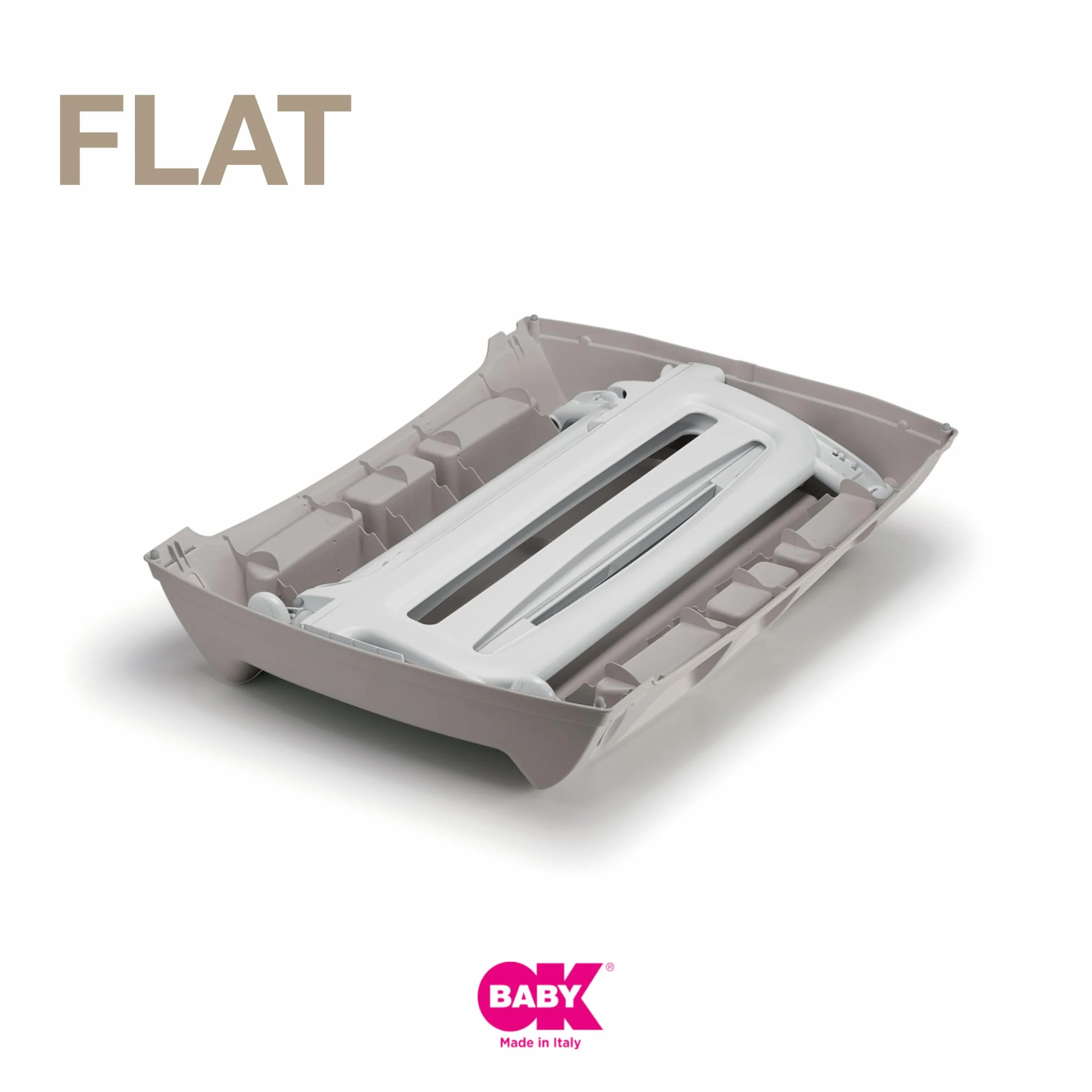 OKBABY Flat Fasciatoio per Tavolo Lettino Vasca da Bagno Bambini Max 11 Kg 12 Mesi