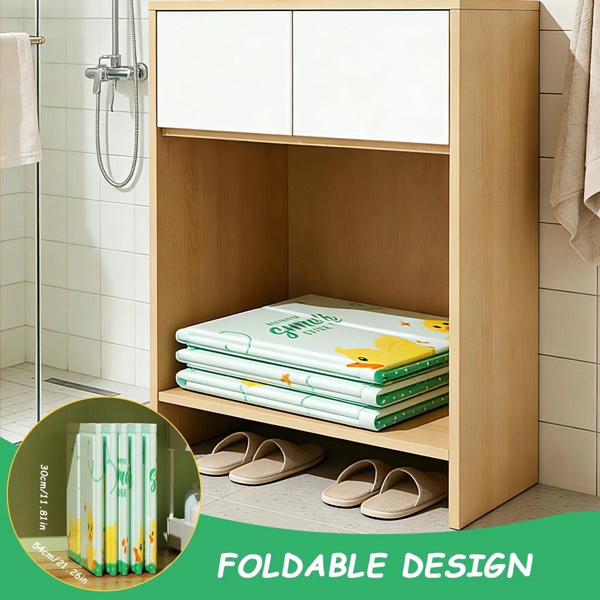 Vasca da Bagno Pieghevole per Bambini,Vaschetta Bagnetto Neonato Pieghevole con Tappo di Scolo adatta per 0-6 anni, 80 * 30 * 45cm