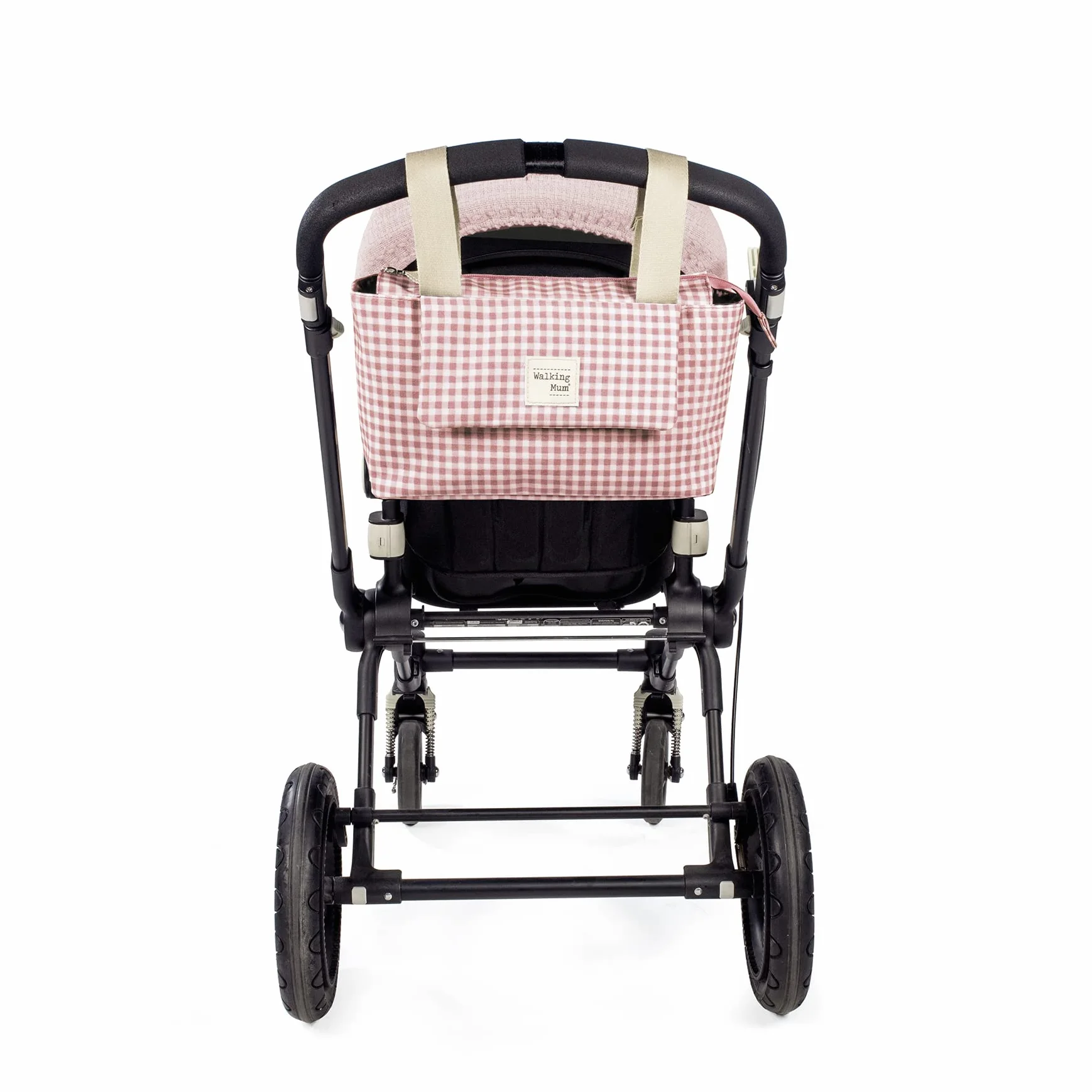 Borsa per la maternità per passeggino Walking Mum Rosa 31 x 17 x 12 cm