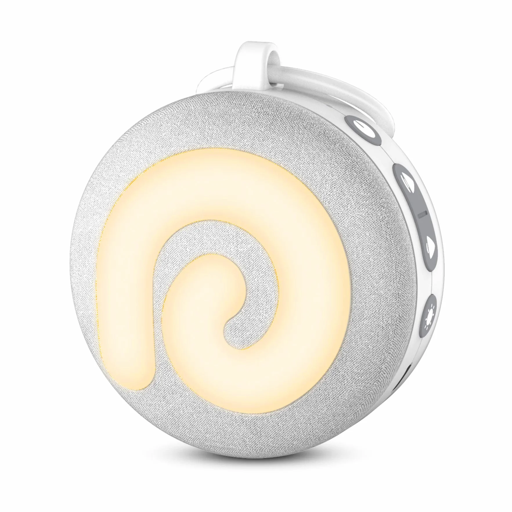 Dreamegg D11 Rumori Bianchi Neonato Portatile con Luce Notturna, 21 Suoni Rilassanti, USB Ricaricabile