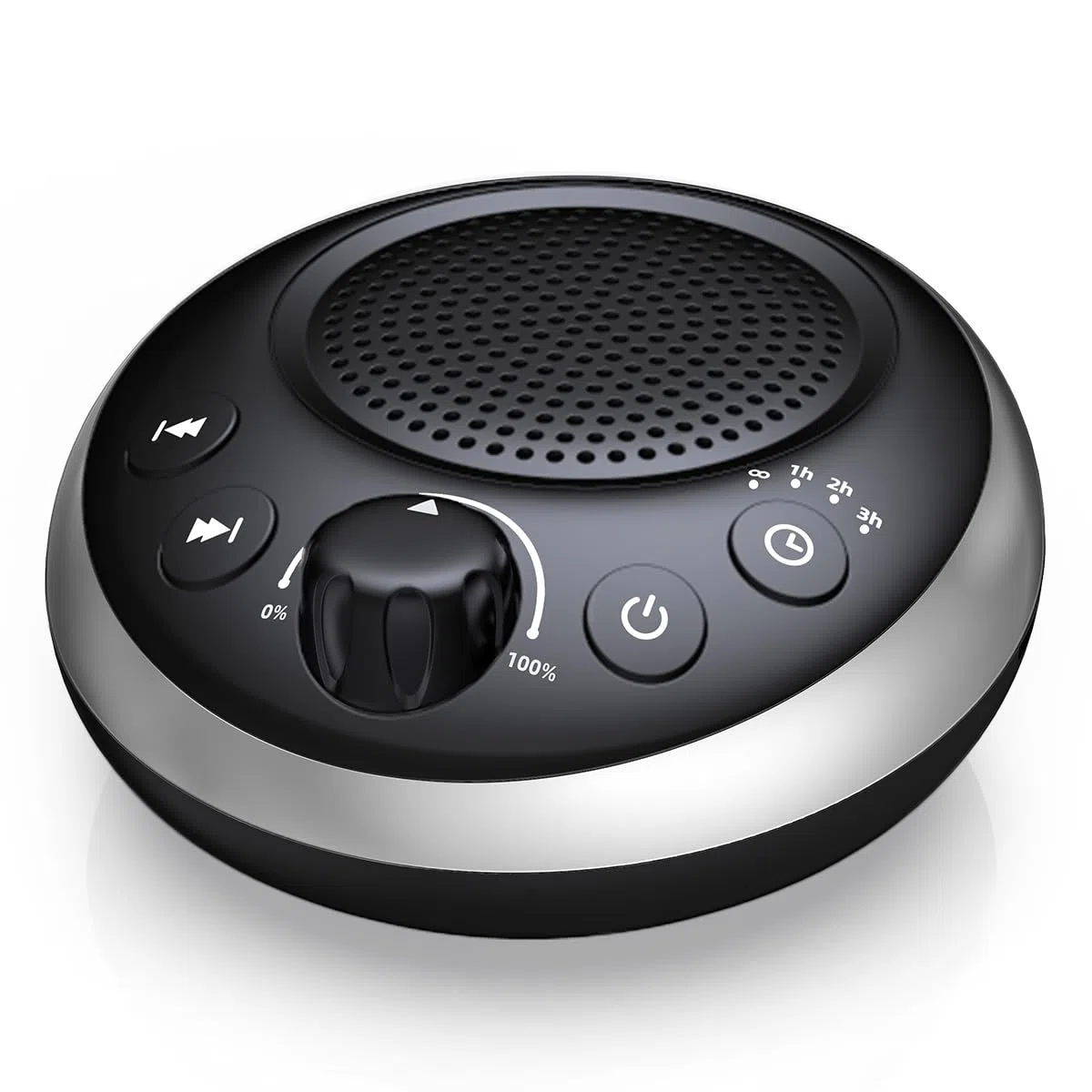 Macchina del suono Macchina per il rumore bianco forte Macchina per il rumore marrone non-stop 30 suoni lenitivi per bambini adulti Macchina per il sonno a rumore rosa 36 livelli Vol Auto-Off Timer