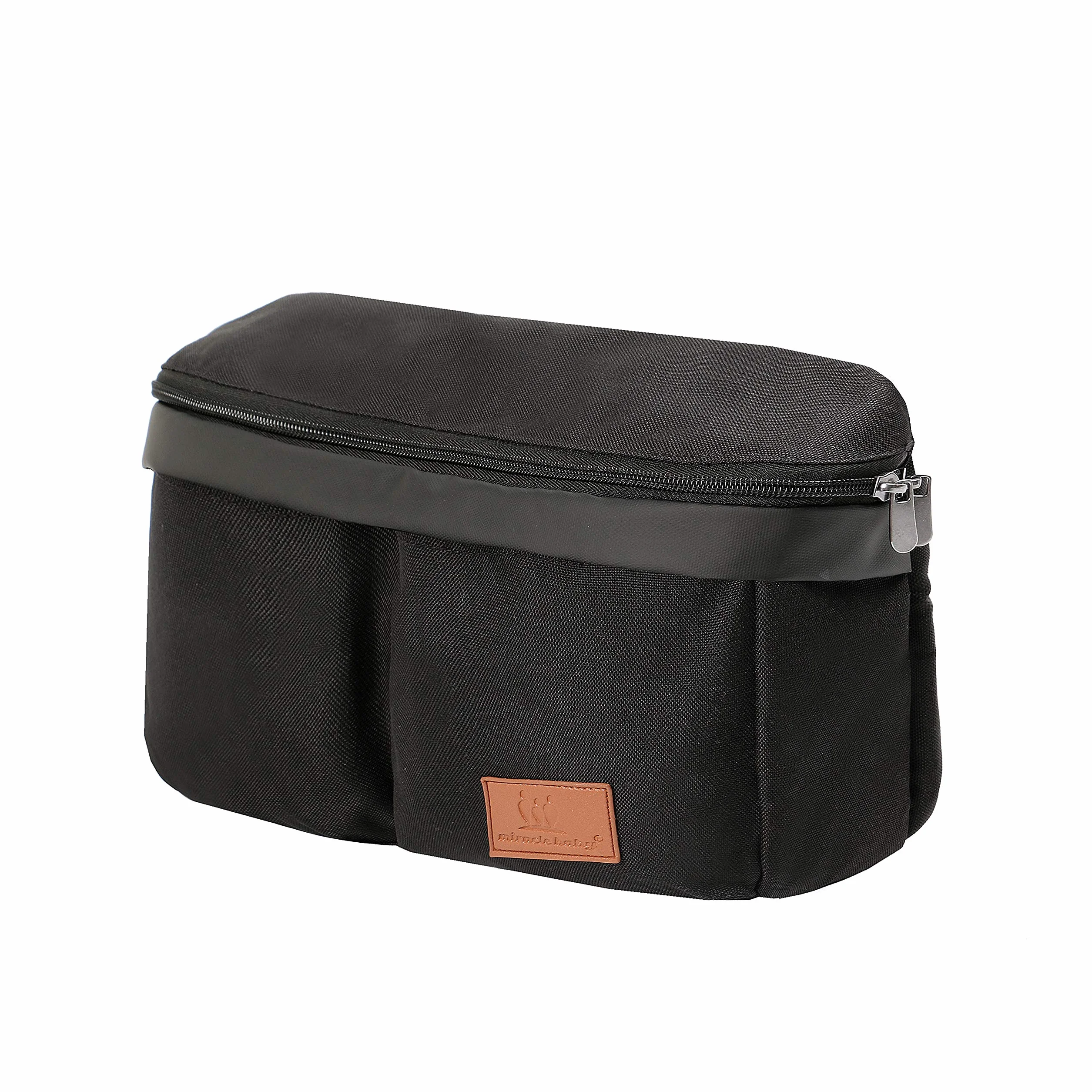 Miracle Baby Borsa Organizer per Passeggino Universale, Neonati Borsa Organizer, Portaoggetti Impermeabile con Cerniera, Multifunzione Borsa Cambio Neonato