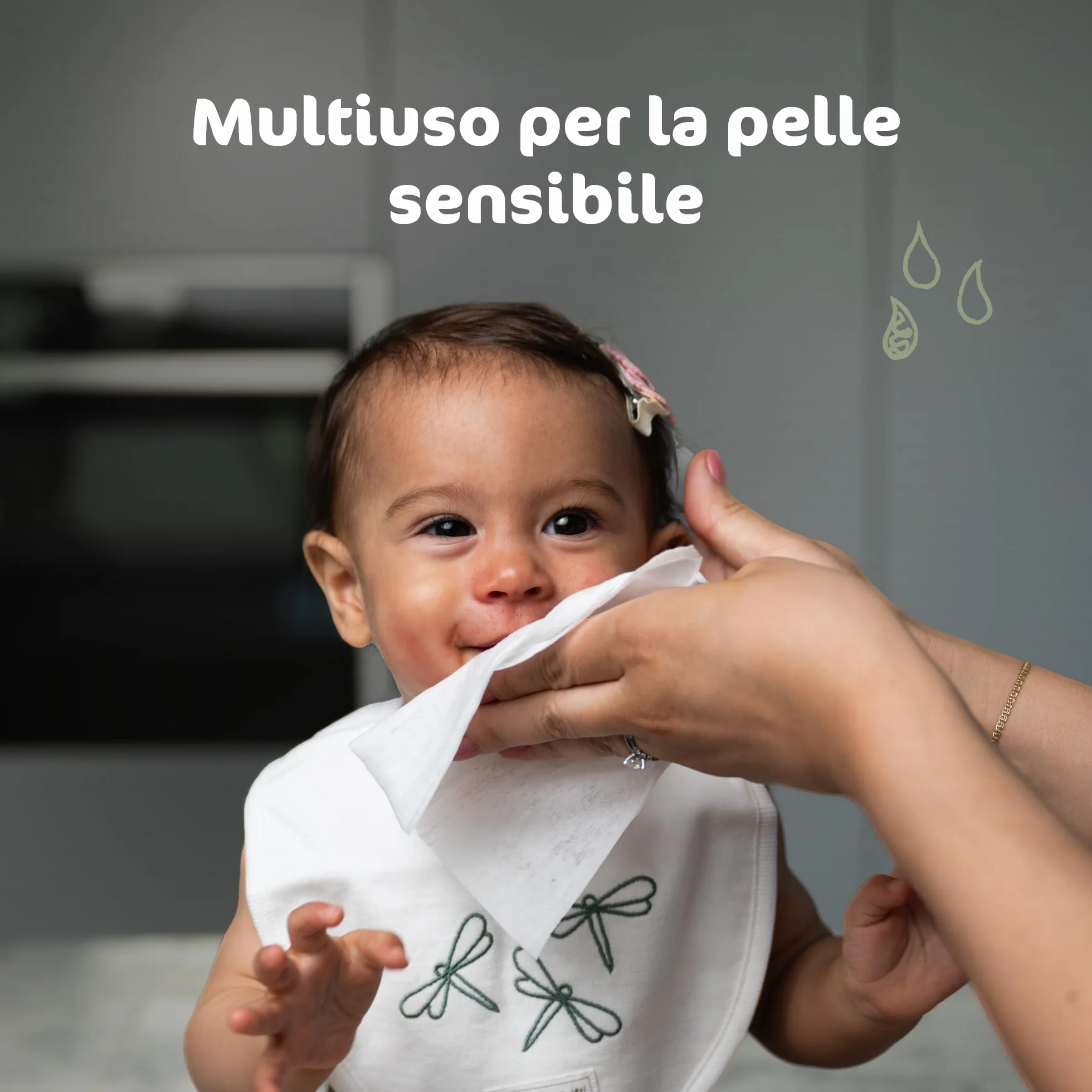 Naty Salviettine per Neonati e Bambini Gettabili nel WC 98% Acqua Ipoallergeniche Naturali 672 pezzi