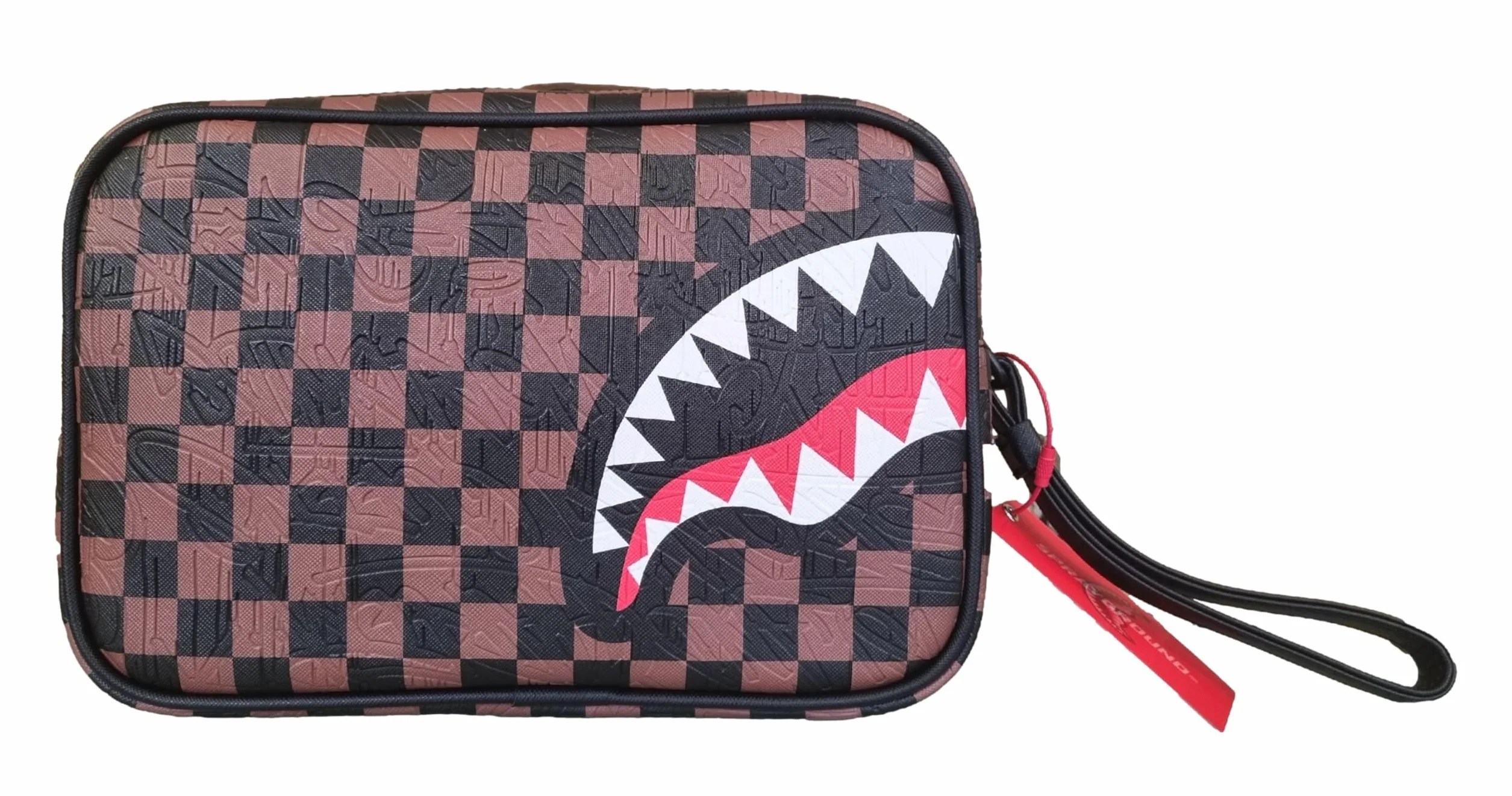 SPRAYGROUND Check 2 Emboss Toiletry Bag