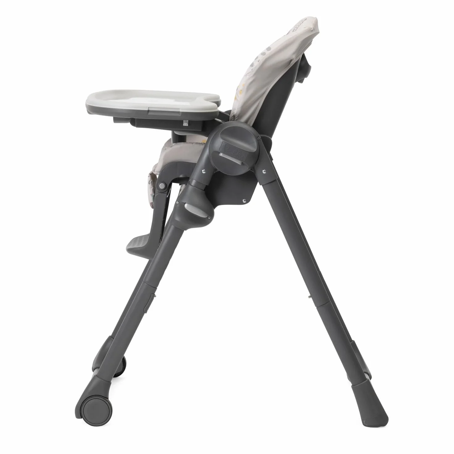 Chicco Polly Easy Seggiolone Pappa Evolutivo Reclinabile Regolabile 4 Ruote Woodland