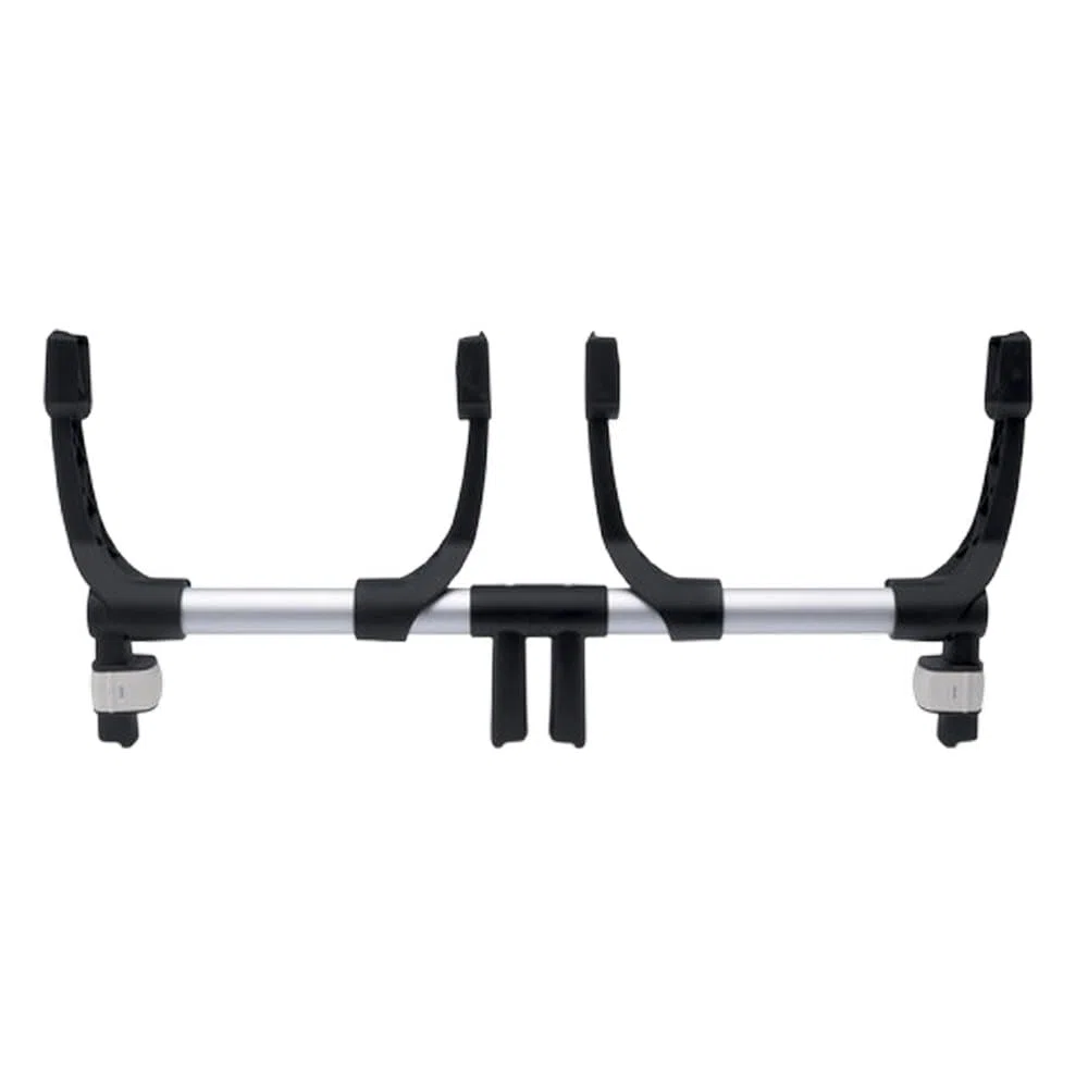 Adattatore Bugaboo per Seggiolino Auto per Donkey, Donkey 2 e 3 Twin, Facile Sistema Click and Go, Nero