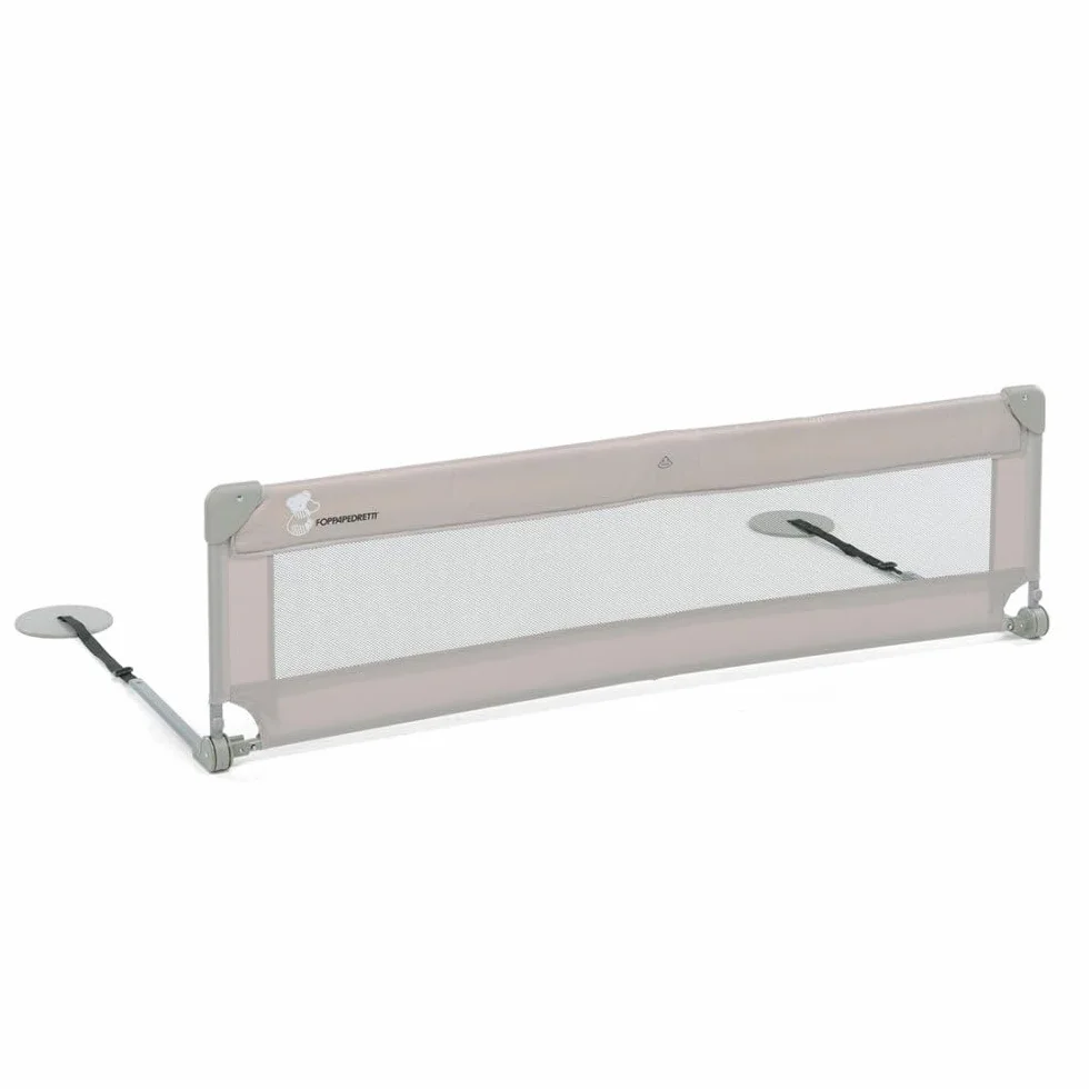Foppapedretti Sponda da Letto Hoplà 150 cm, Pieghevole, Borsa inclusa, Sabbia