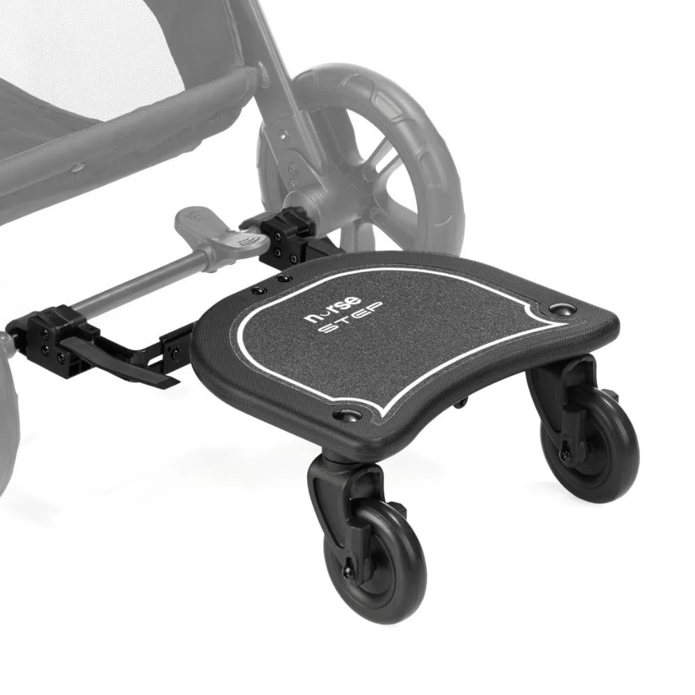 Nurse Piattaforma Monopattino per Passeggino e Seggiolino, Universale fino a 20 kg, Antiscivolo, Installazione Facile senza Attrezzi