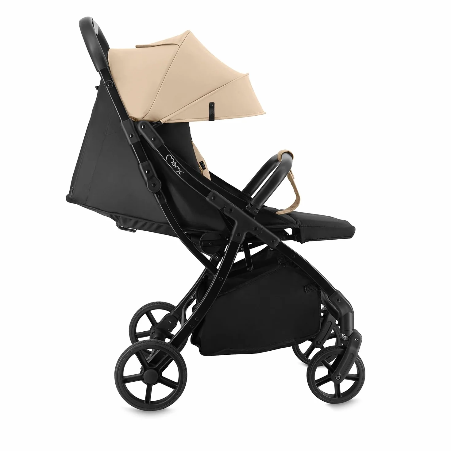 MoMi PAOLA Passeggino per Bambini 6-22 kg Compatto Leggero Chiusura Automatica Cinture 5 Punti
