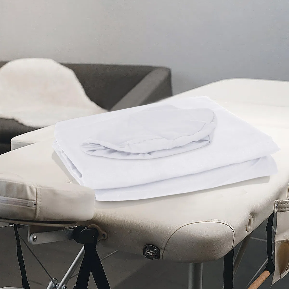 Set di 3 lenzuola in microfibra per lettino da massaggio, copertura piatta per lettino da massaggio, include coperture per lettino da massaggio, lenzuola con angoli, coperture per culla del viso