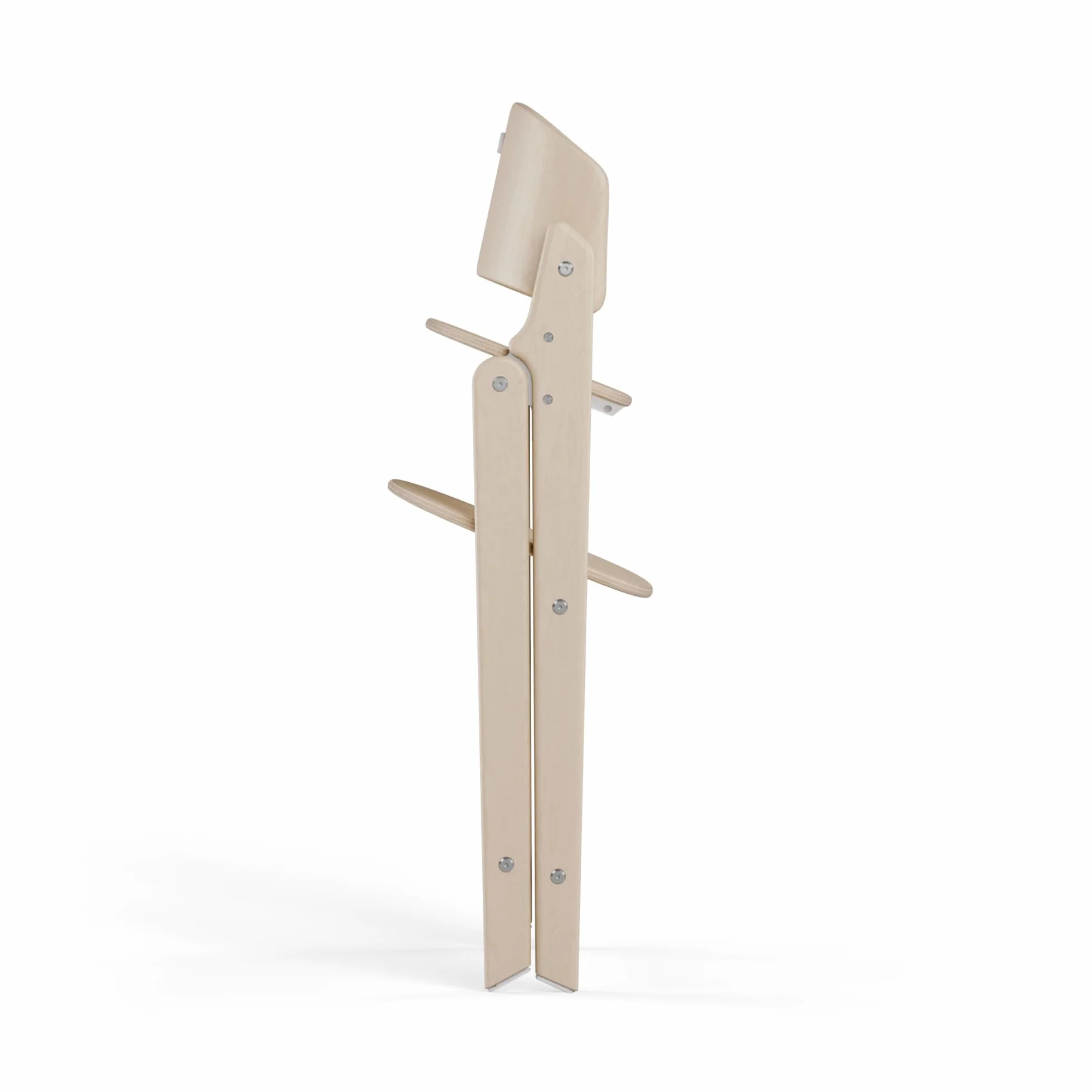 CYBEX Gold CLICK & FOLD Set seggiolone 4in1, cresce con il bambino, dalla nascita fino a 99 anni, incl. Gold Bouncer Nest, set per neonati e vassoio, legno di faggio/cotone/plastica, Light Natural