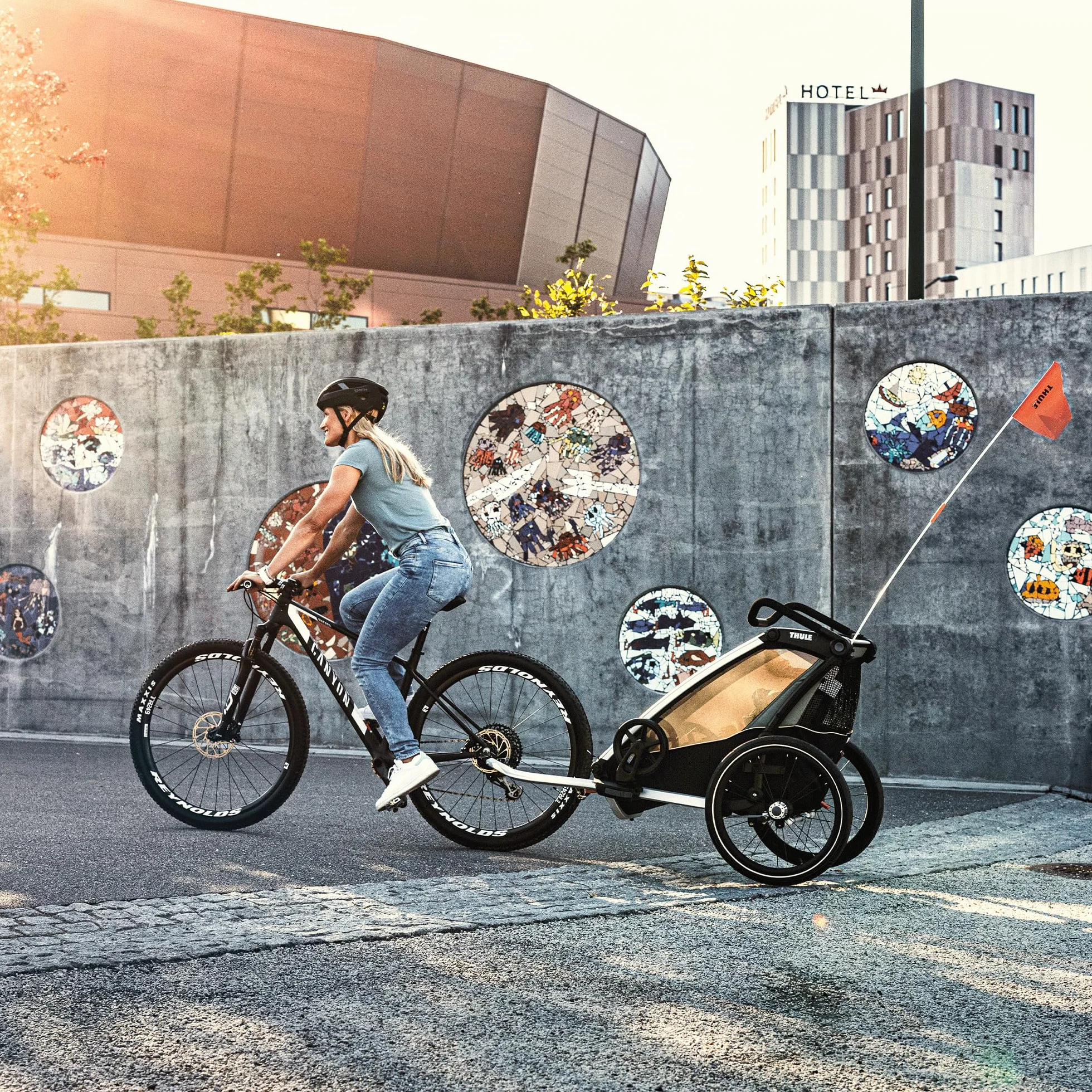 Thule Chariot Lite, Rimorchio asseggino, Agave, Sex-Adulto, Agave., Uni