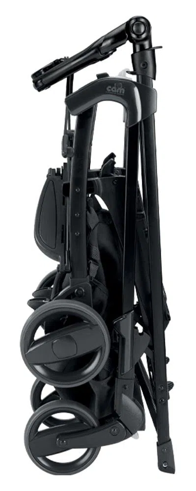 CAM Il Mondo del Bambino - art.784015/T902 - Sistema Modulare Combi Tris - carrozzina, passeggino, seggiolino auto e borsa - made in Italy - perfetto da 0 a 48 mesi - GRIGIO