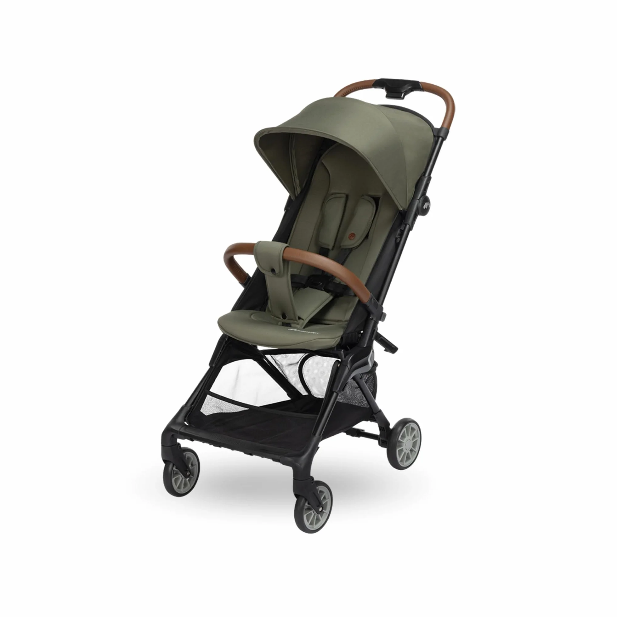 Bebeconfort Zephir Passeggino Pieghevole da Viaggio 0-4 Anni 22 kg Leggero 5,6 kg Chiusura Compatta Mineral Green