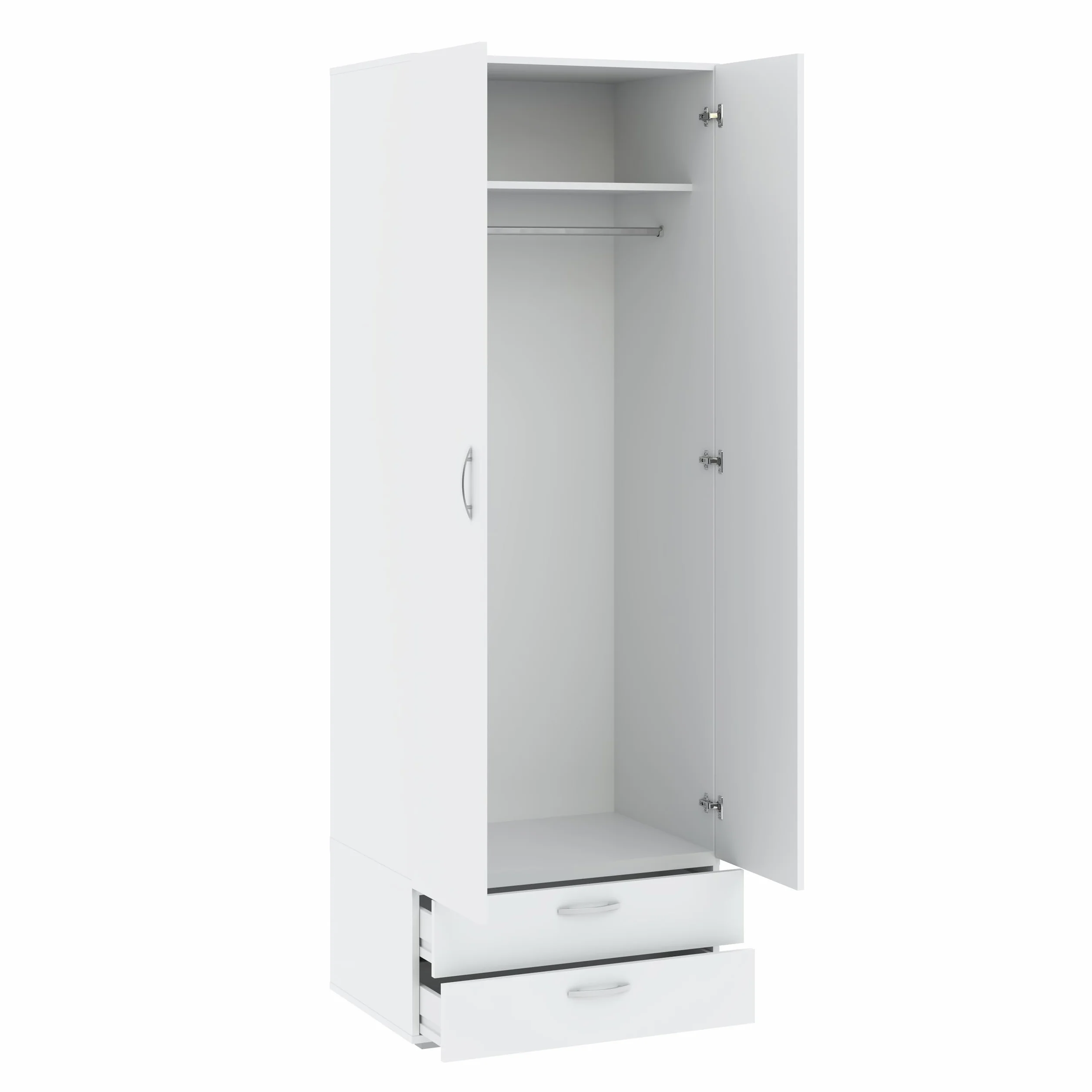 Oggi Italo Mobili Soggiorno Legno ingegnerizzato Bianco 74 x 214 x 51,9 cm