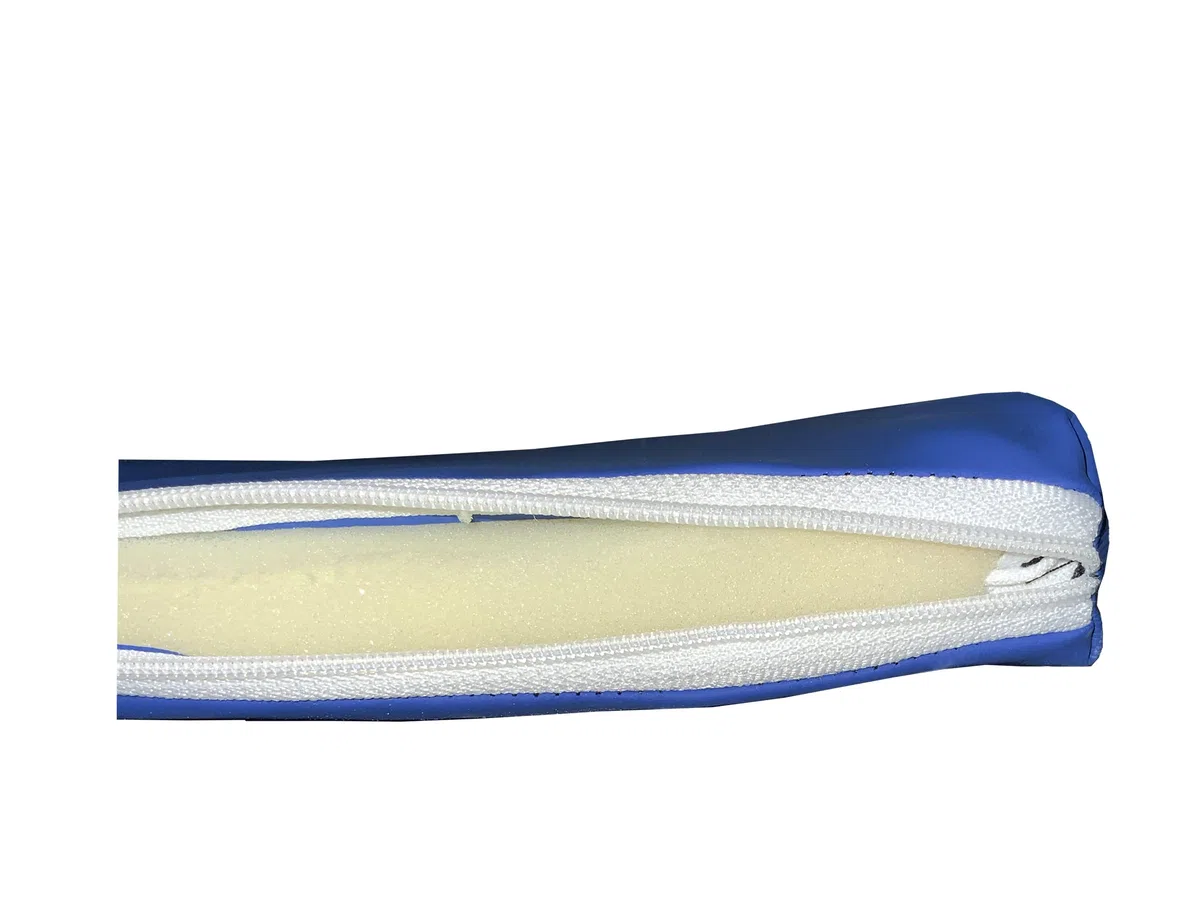 Protezione per letto per adulti e bambini, facile da montare, con cinghie e chiusura a clip, Prodotto impermeabile, non include barres (190cm)