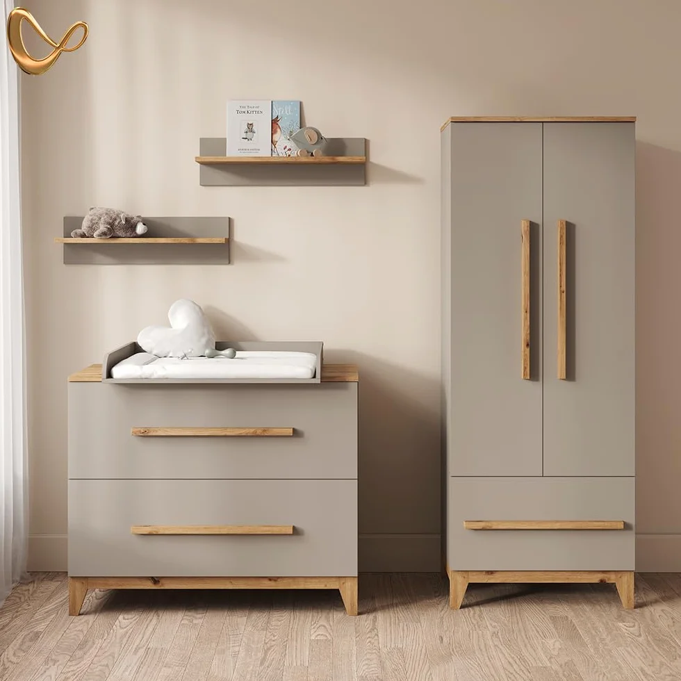 Livinity Guardaroba per bambini Mailo 70 x 186.8 cm con sedile a panchina