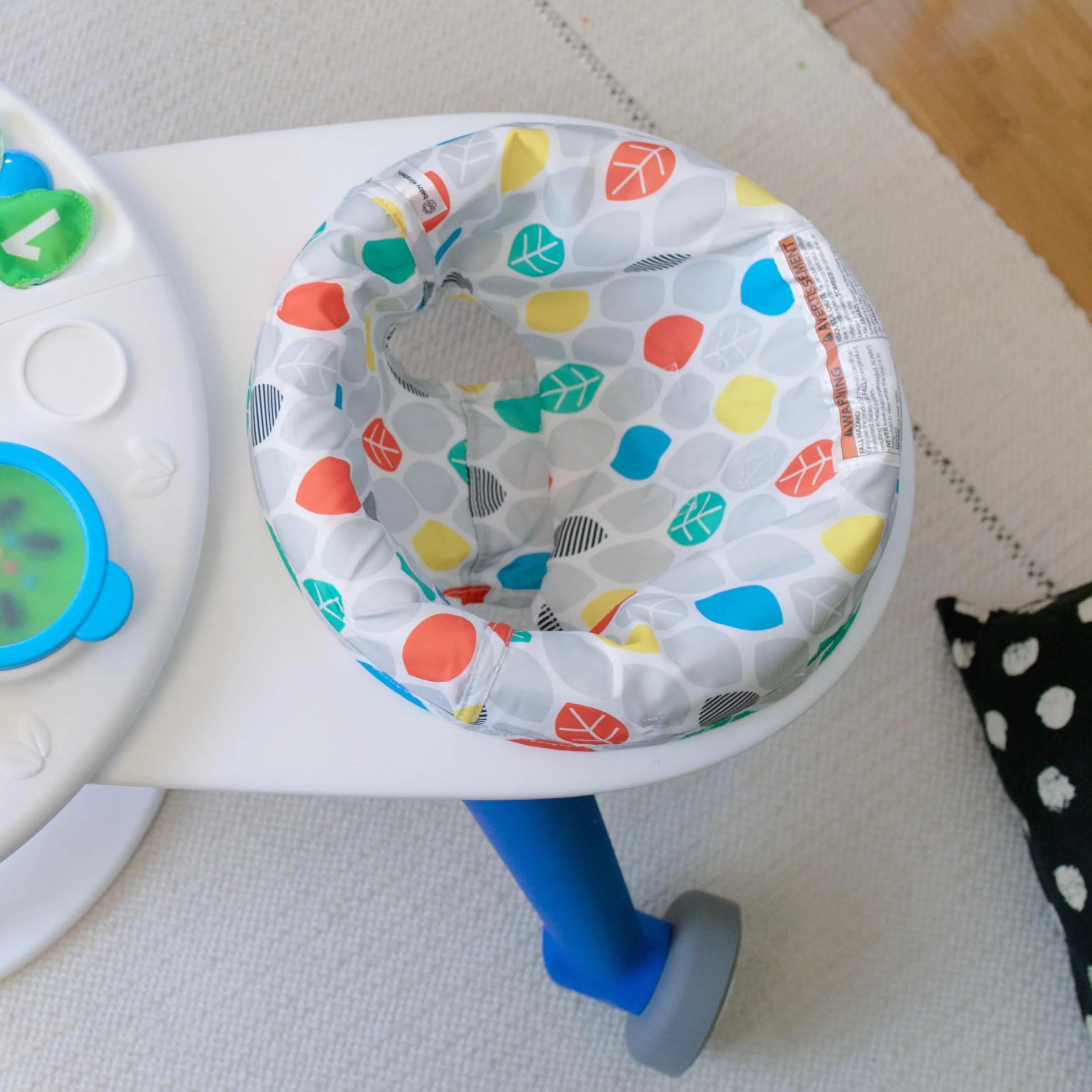 Baby Einstein Around We Grow Centro Attività e Tavolo Girello Evolutivo Multilingue, Sedile Girevole 360°, Altezza Regolabile, dai 6 Mesi+