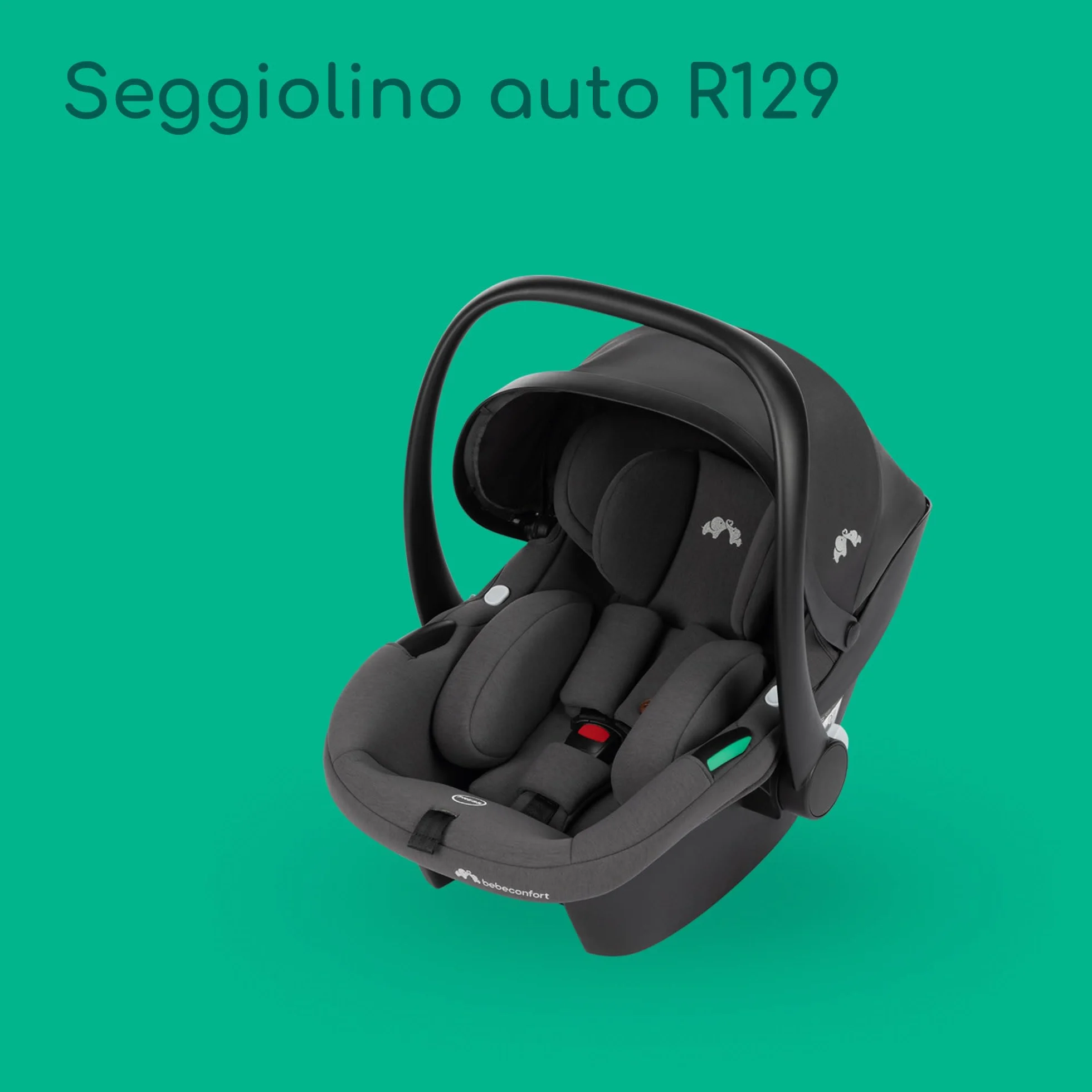Bebeconfort Luvia Trio Passeggino 3 in 1 0-4 anni 0-22 kg Mineral Graphite