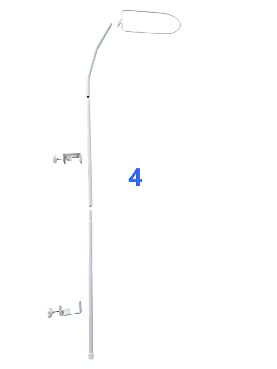 - Zanzariera per lettino con baldacchino, 480 cm
