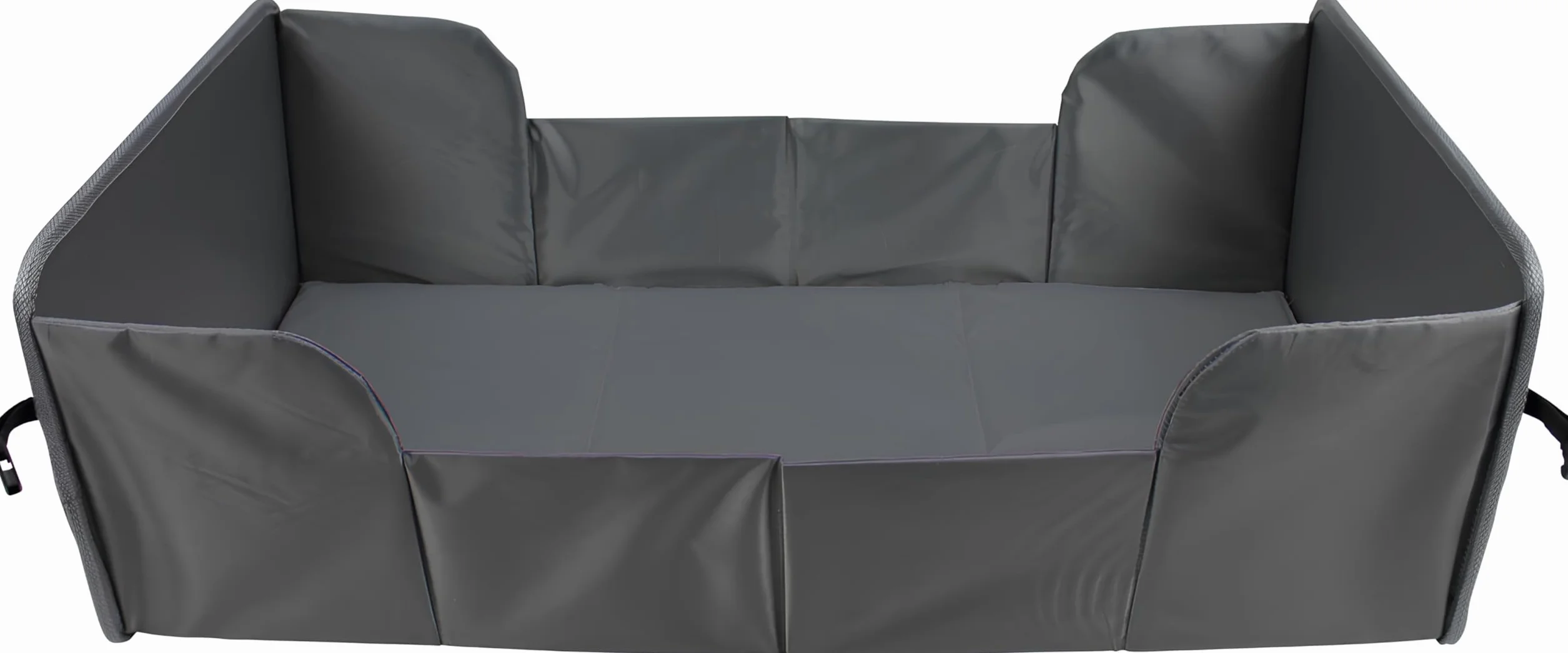 Dooky Original Traveller - lettino pieghevole per bambini - super leggero, tasche esterne, 41 x 74 cm (assemblato) /41 x 26 cm (piegato), 100% poliestere, nero