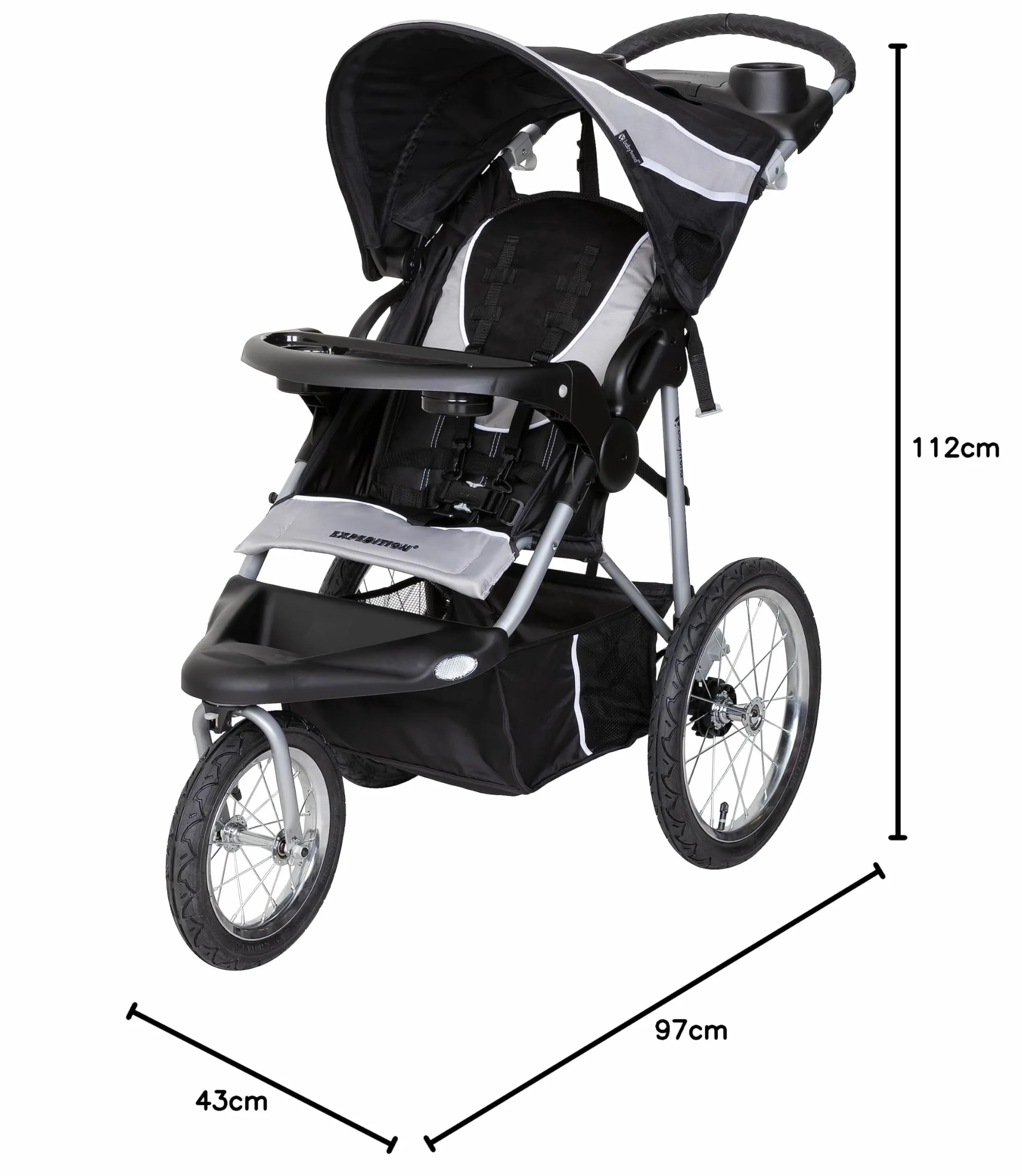 Passeggino da jogging Baby Trend Expedition