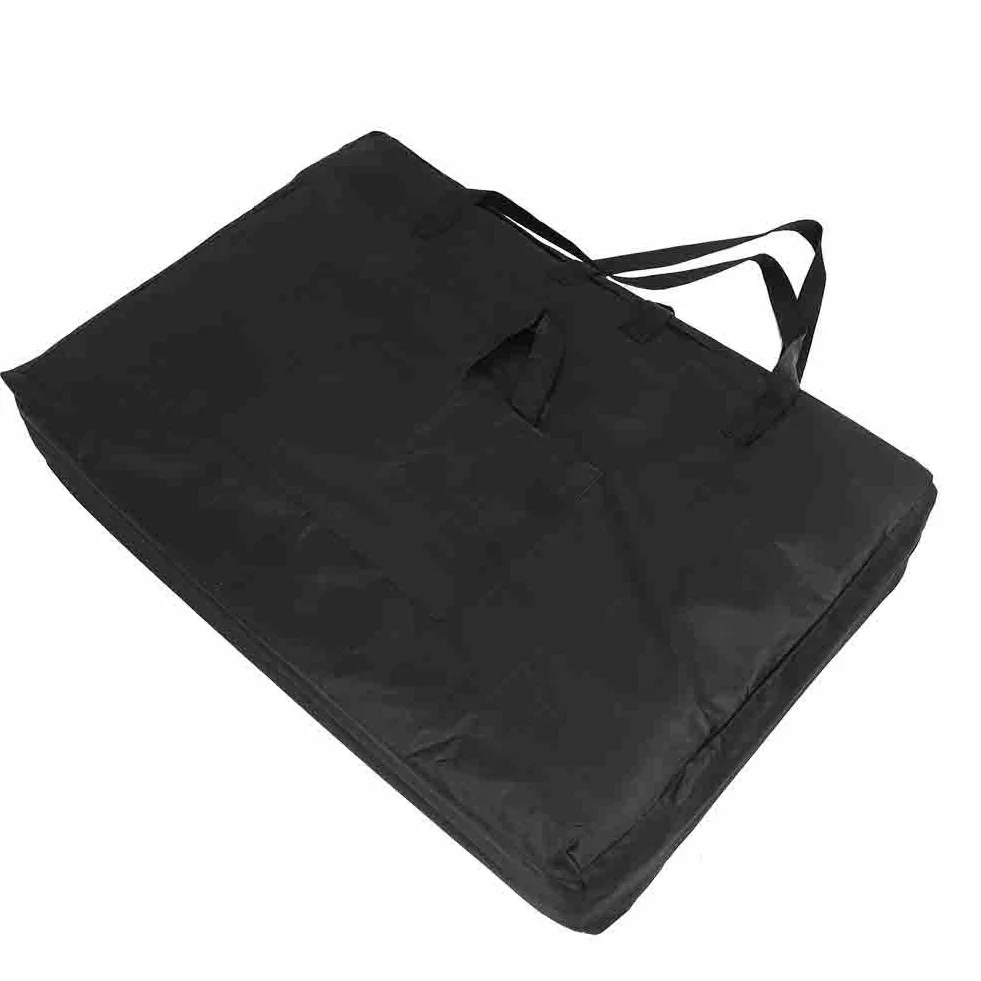 Borsa portaoggetti per lettino da massaggio di grande capacità, Borsa per lettino da massaggio professionale, Borsa a tracolla portatile in tela per lettino da spa