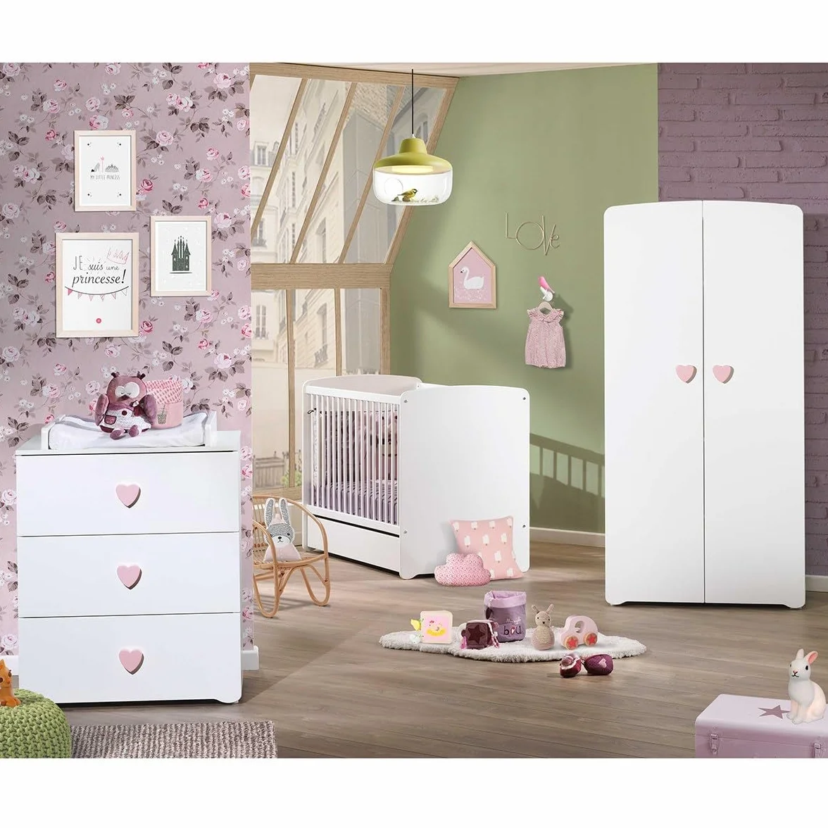 BABY PRICE Armadio bambino 2 ante
