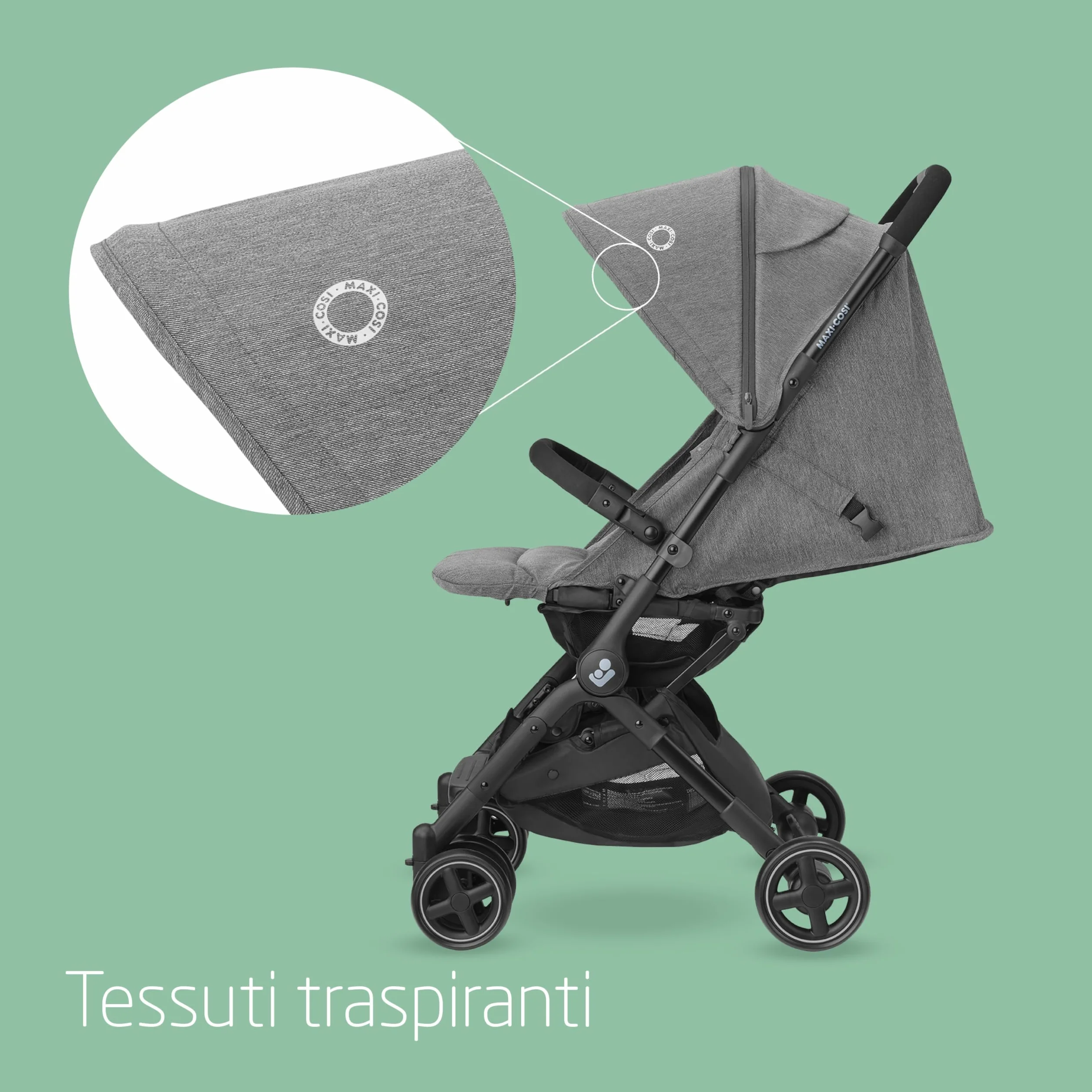 Maxi-Cosi Lara2 Passeggino Leggero Pieghevole 0-22 kg Select Grey