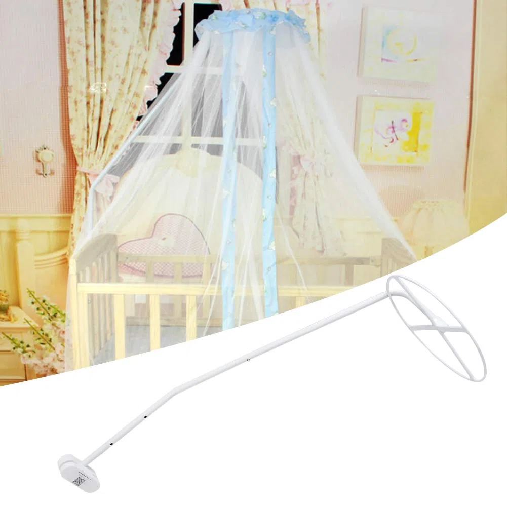 Supporto per Zanzariera Regolabile, Supporto per Baldacchino per Culla con Morsetto Supporto per Baldacchino Supporto per Zanzariera Accessori per Zanzariera