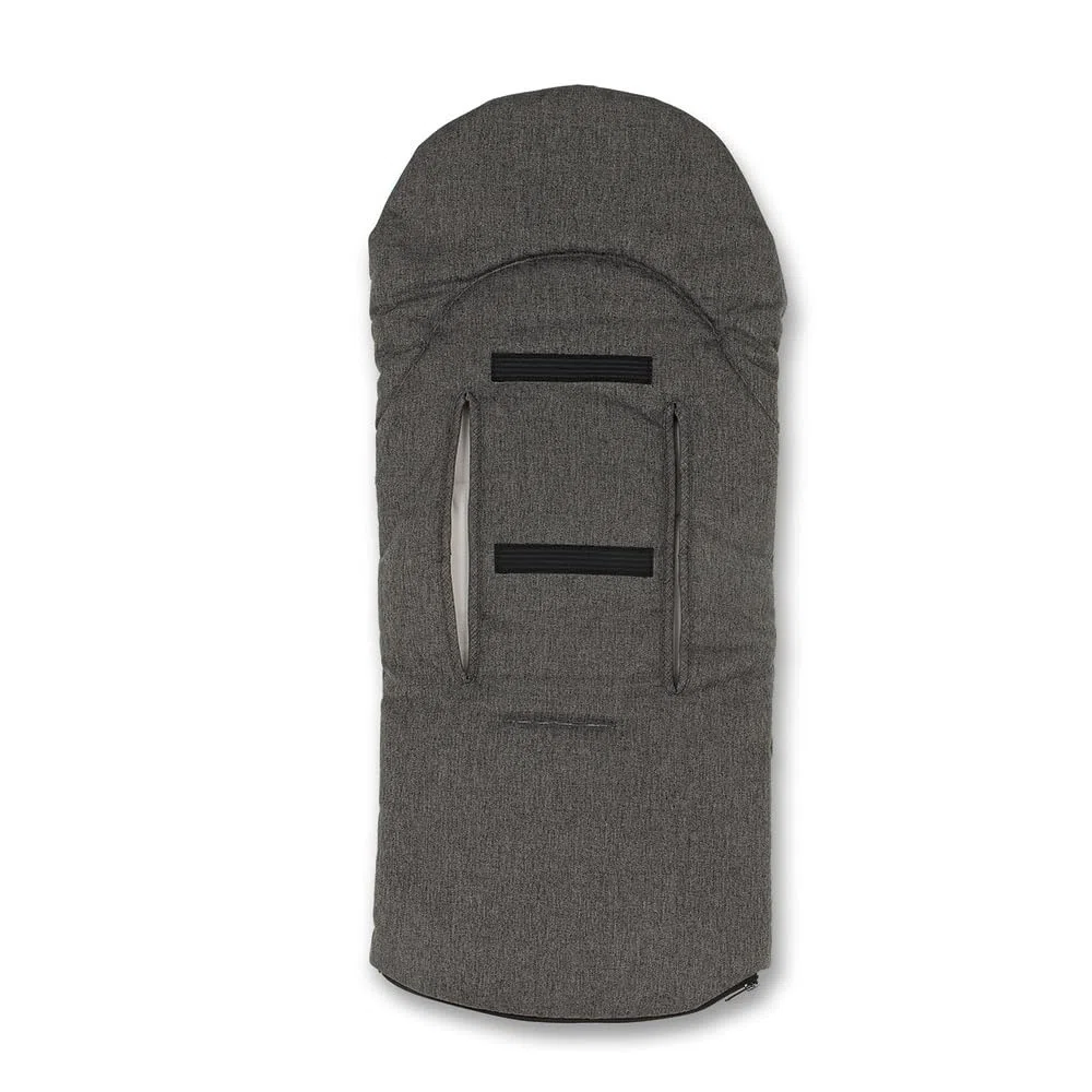 Foppapedretti Trendy Miny sacco universale per ovetto e navicella, Melange Graphite
