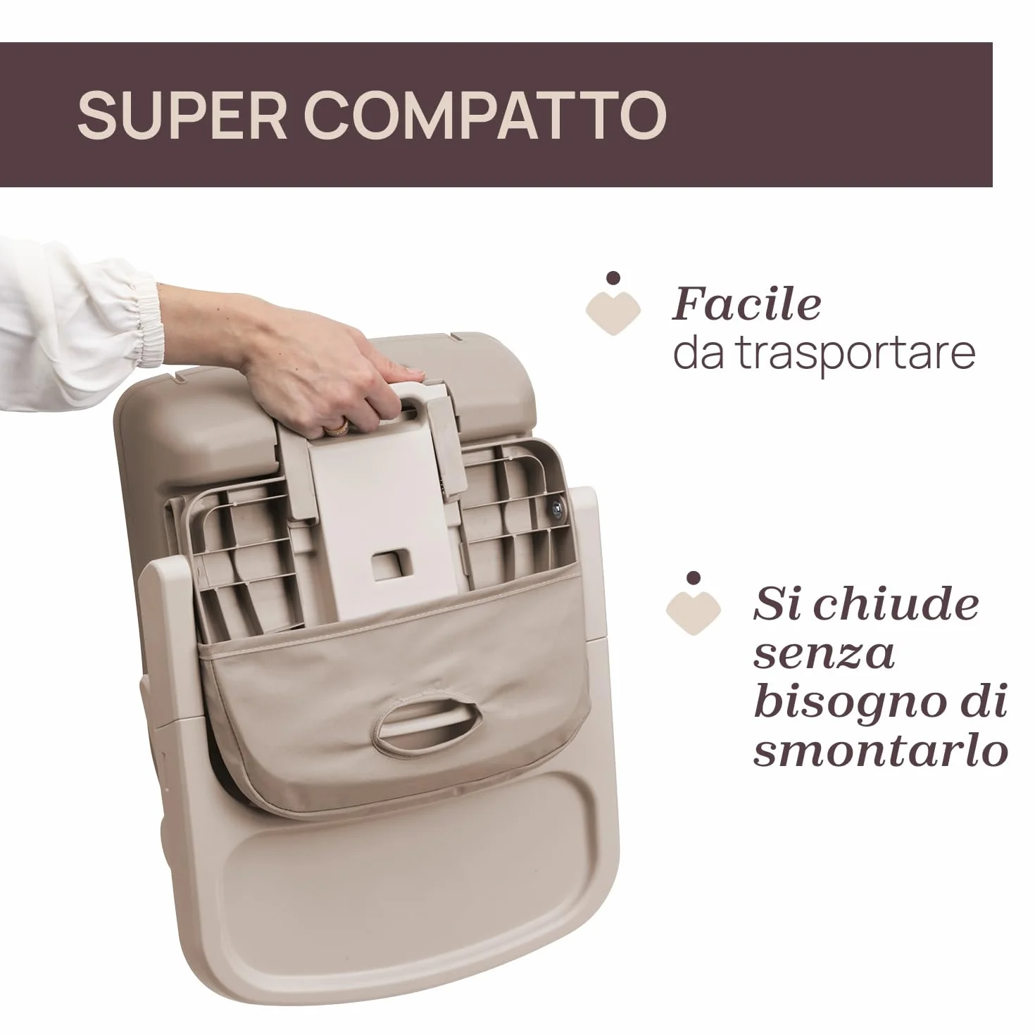 Chicco Bento Rialzo Sedia per Bambini 6-36 Mesi Seggiolino Pappa Alzasedia da Tavolo Portatile Altezza Regolabile Vassoio Rimovibile