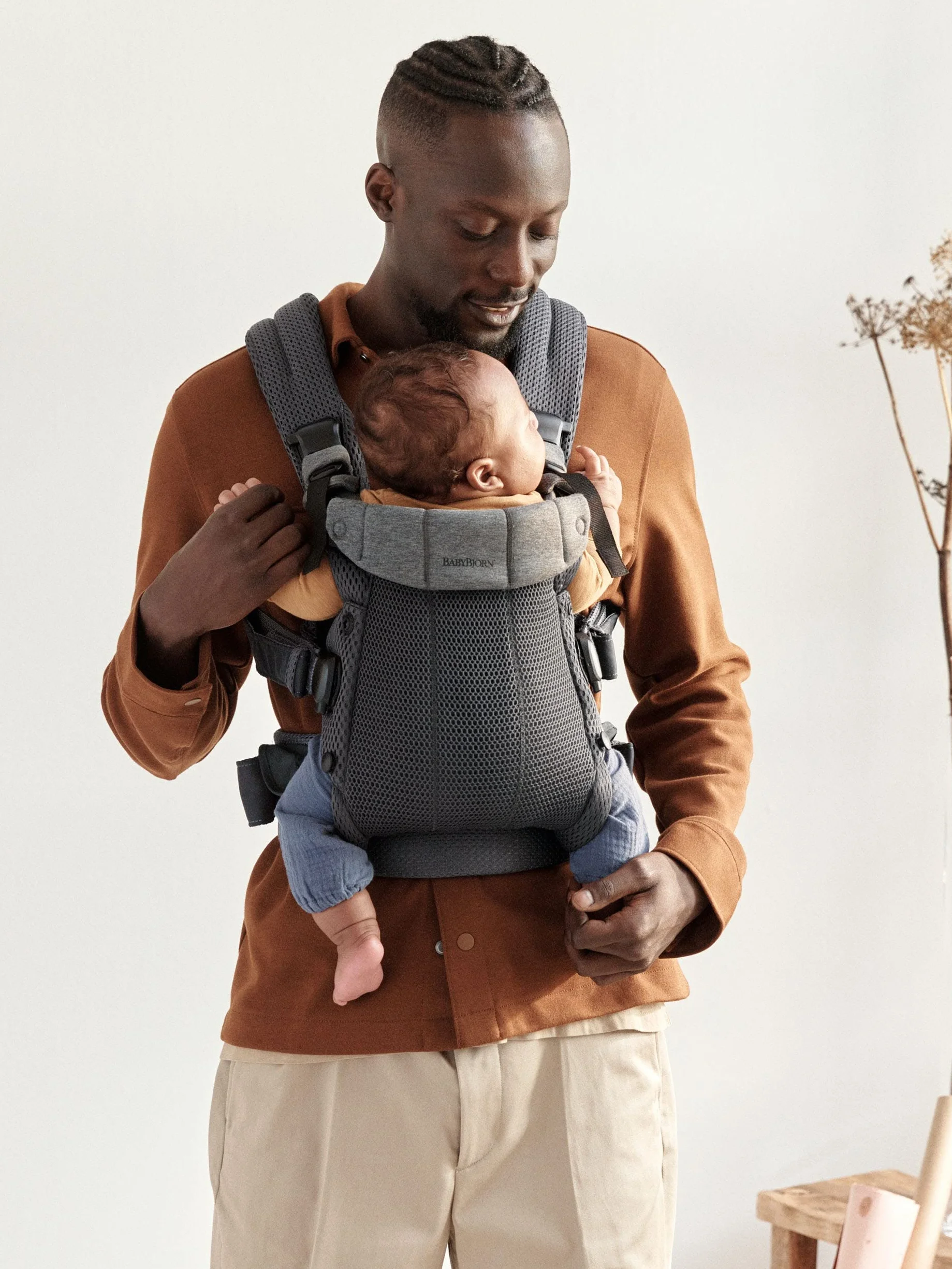 BabyBjörn Marsupio Harmony Mesh 3D, Antracite