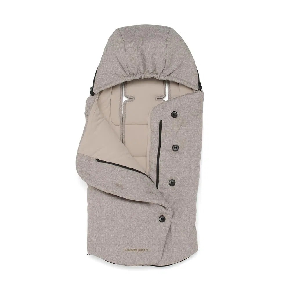 Foppapedretti Trendy sacco universale per passeggini, Melange Beige