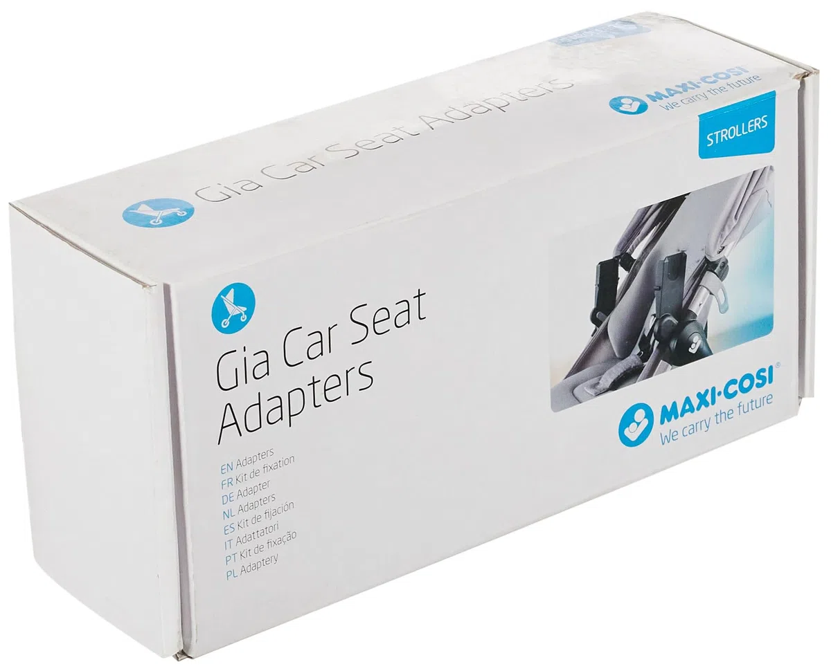 Maxi-Cosi Set di adattatori Gia, per Maxi-Cosi Passeggino Gia, nero