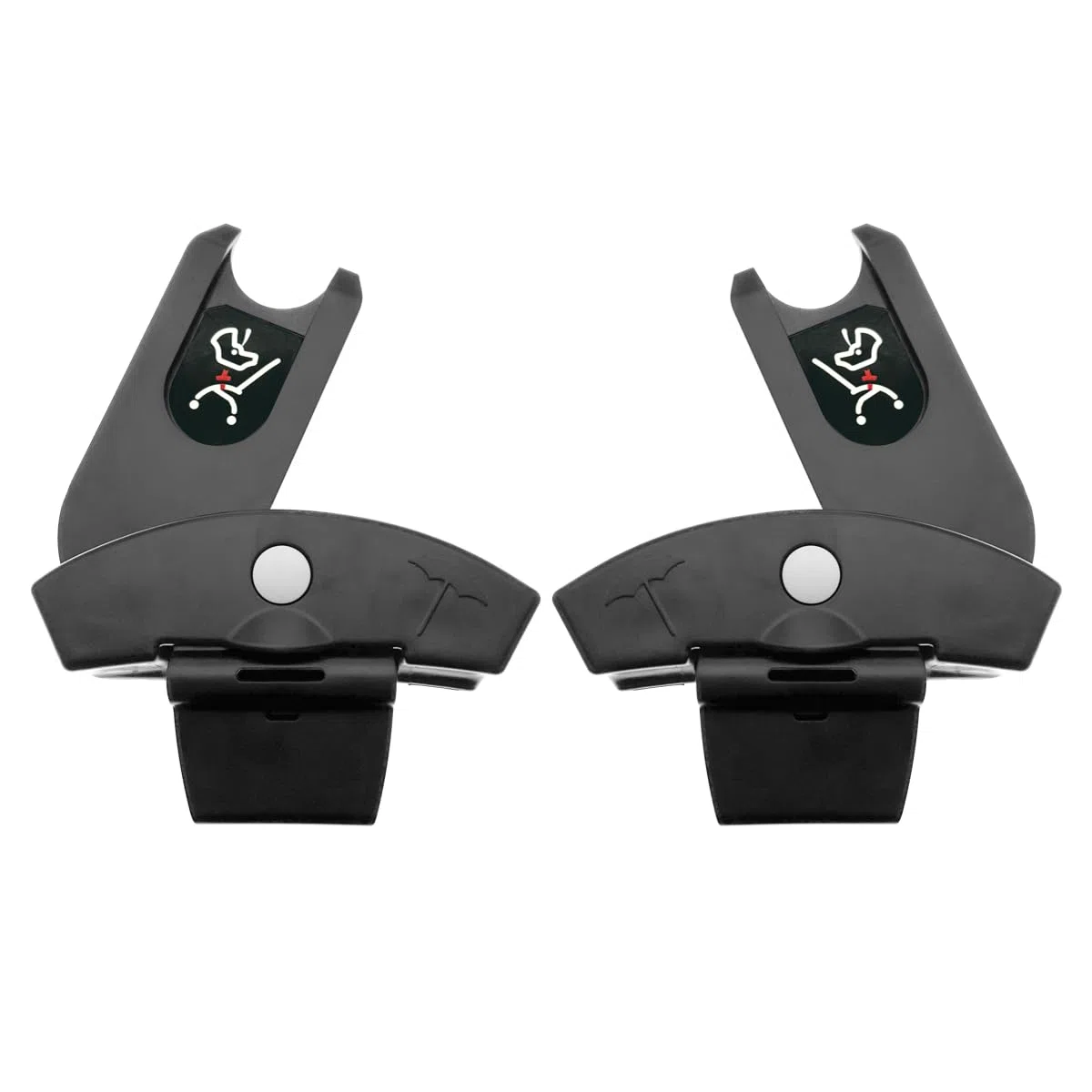 Adattatore per seggiolino auto per passeggino compatibile con YOYO & YOYO2 - Adattatore a forma di L, design a clip sicuro, facile installazione, leggero e resistente