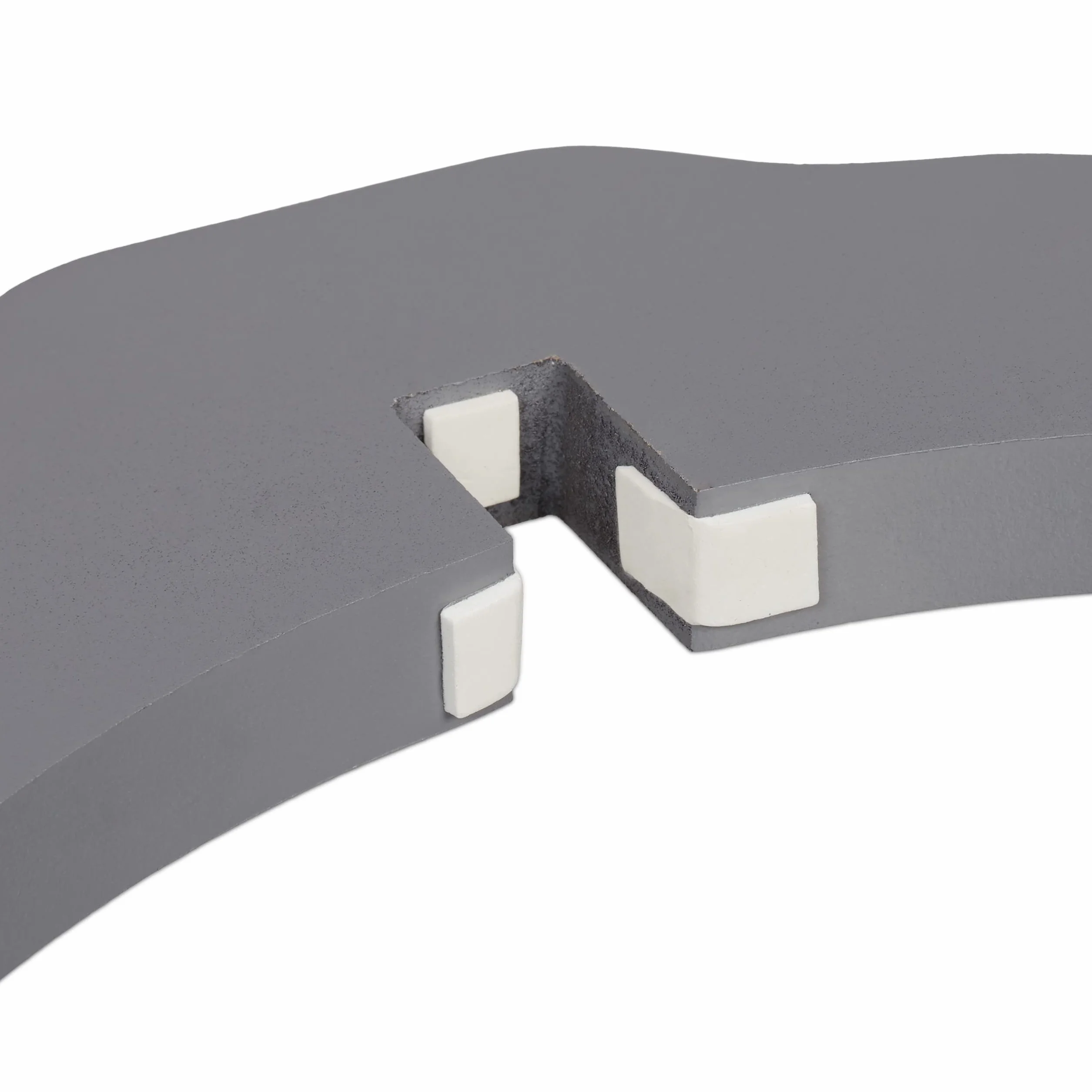 Relaxdays Cancelletto per Animali, Barriera per Cani e Gatti, Recinzione per Scale, Cancellino HxL 70 x 154 cm, Grigio