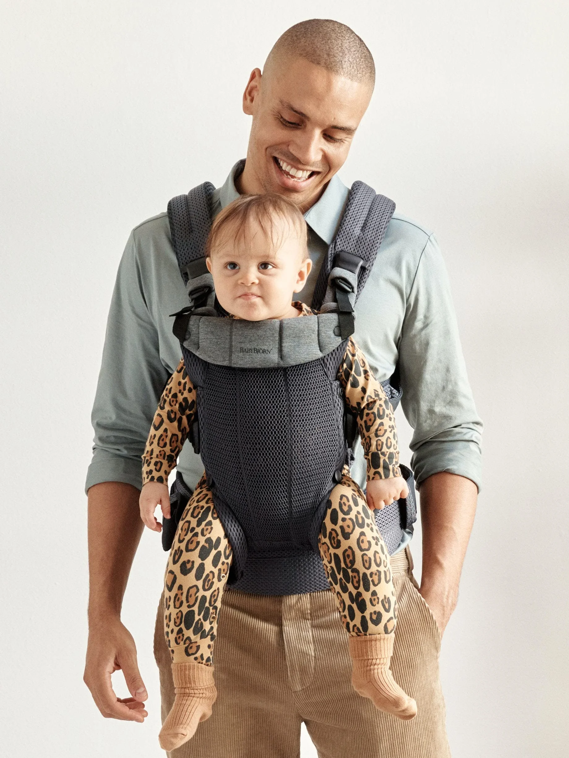 BabyBjörn Marsupio Harmony Mesh 3D, Antracite