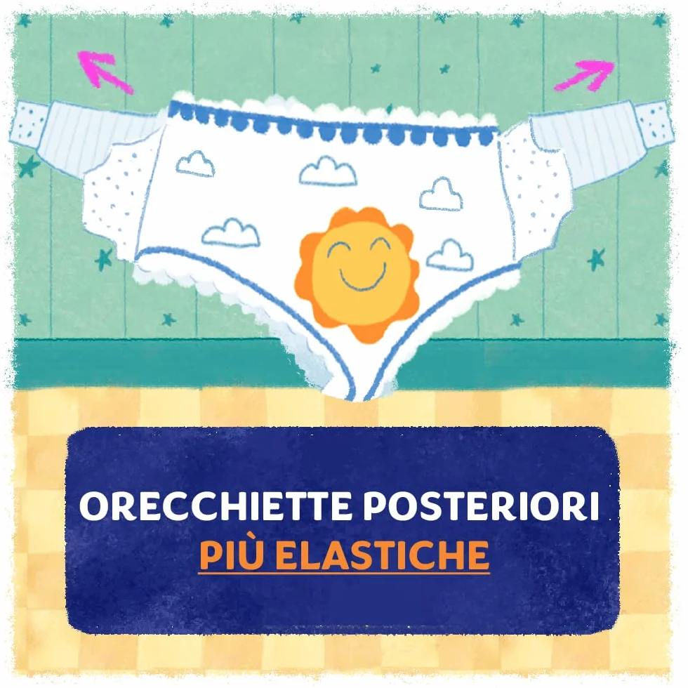 Pampers Sole e Luna Pannolini Maxi, Taglia 4 (7-18 kg), 136 Pannolini
