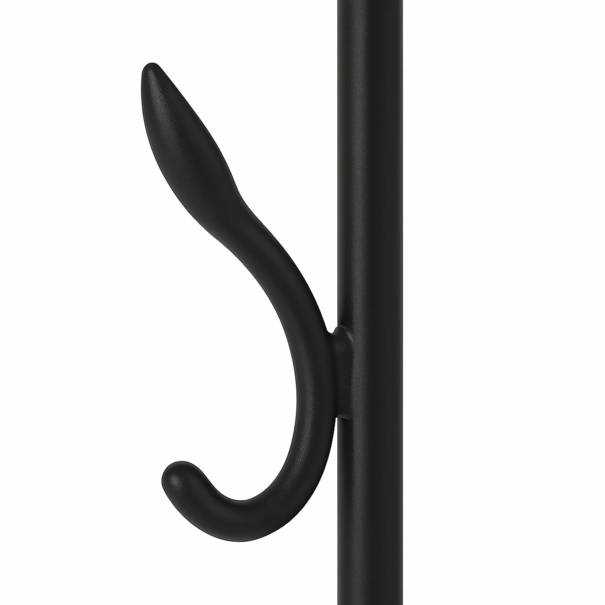 Relaxdays Appendiabiti con Rotelle, Metallo, 154x110x55 cm, Nero