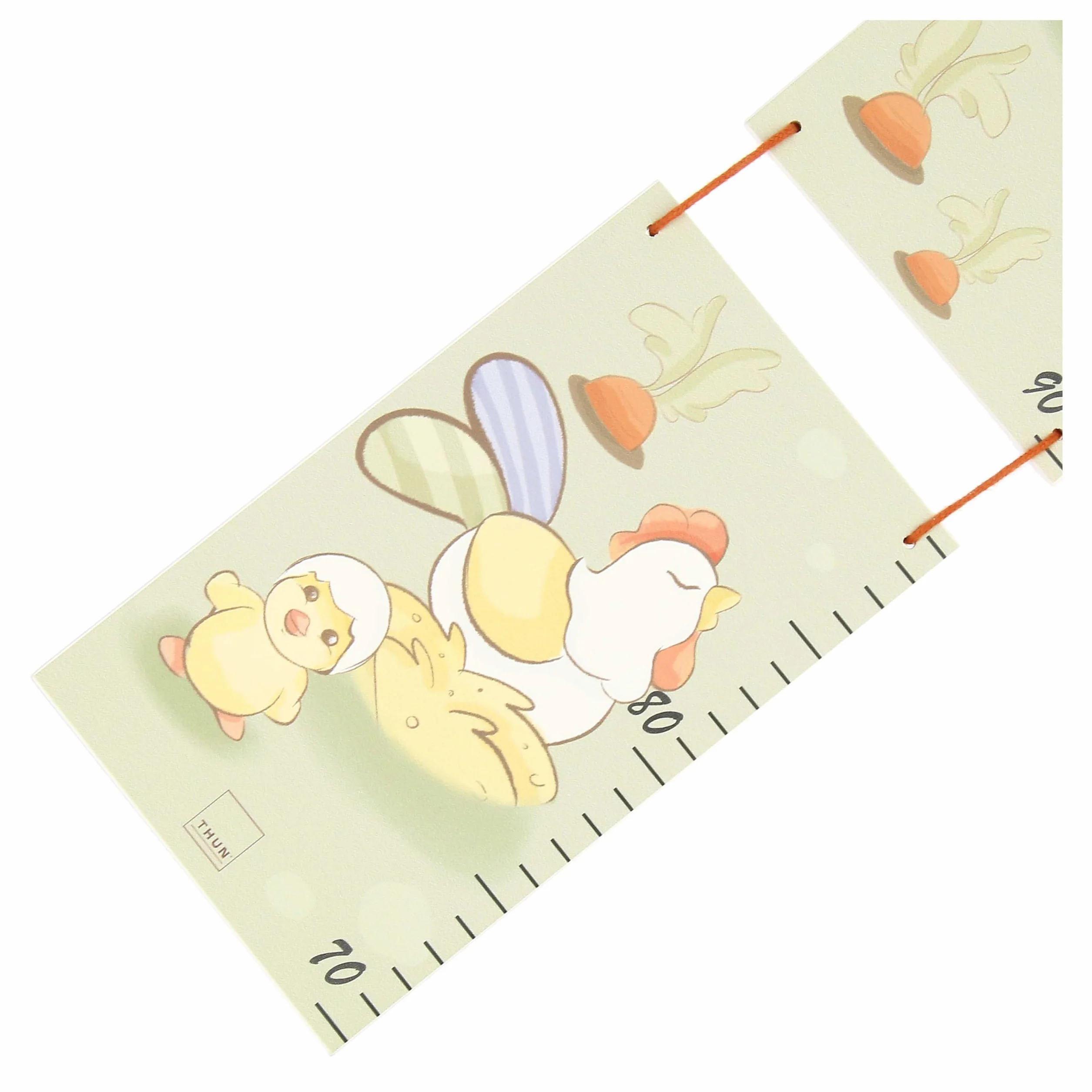 THUN Metro Crescita Legno Collezione Baby Dolce Fattoria 12 x 2 x 80 cm