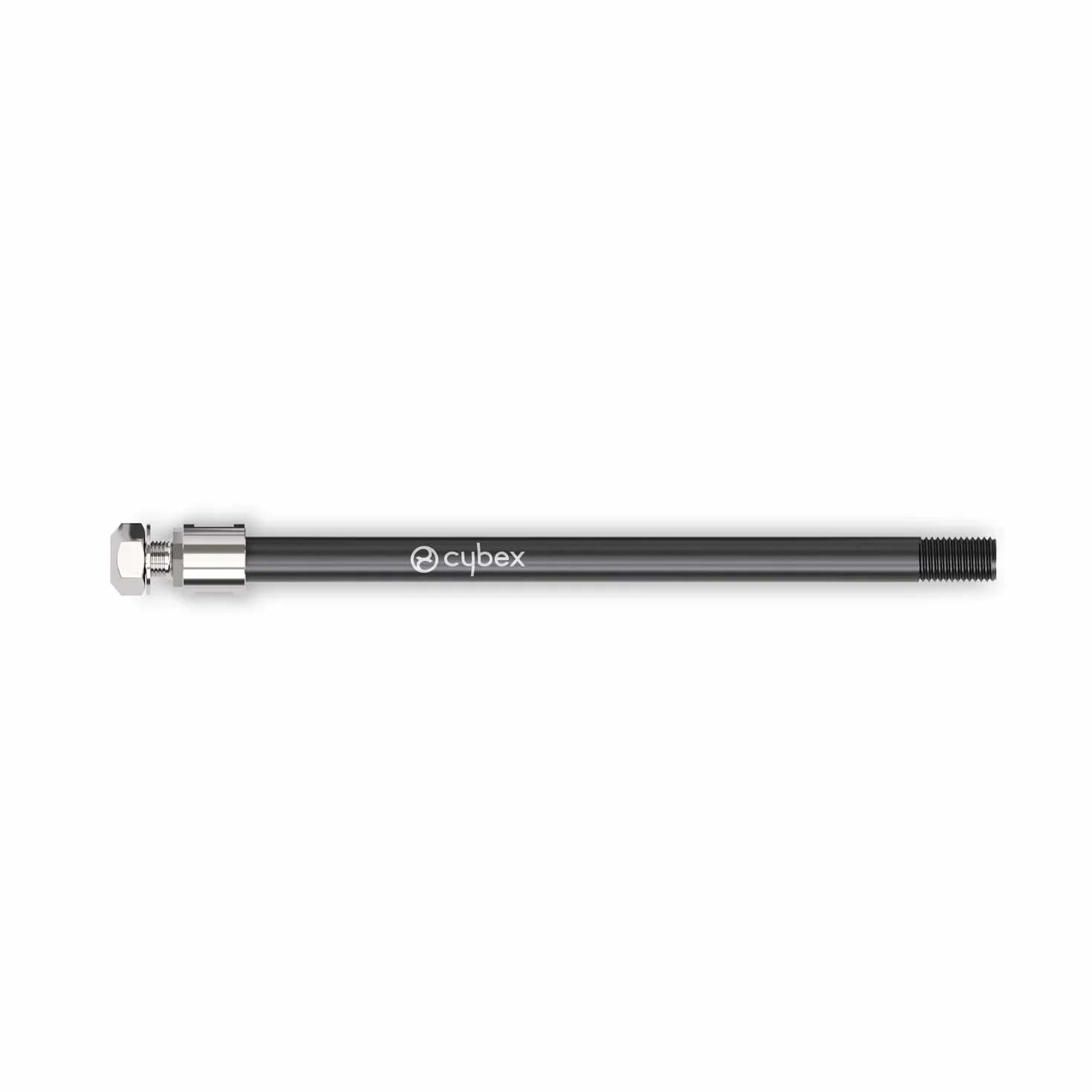 Cybex Perno passante per rimorchio per bici 12 mm, 169-184 mm (M12 x 1.0), Nero