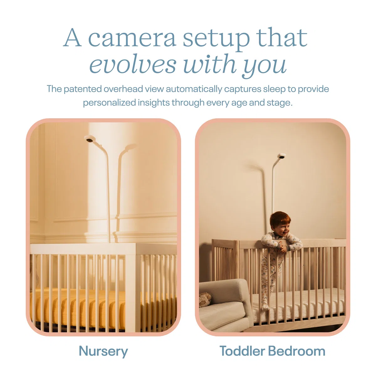 Nanit Pro Smart Baby Monitor e supporto da pavimento
