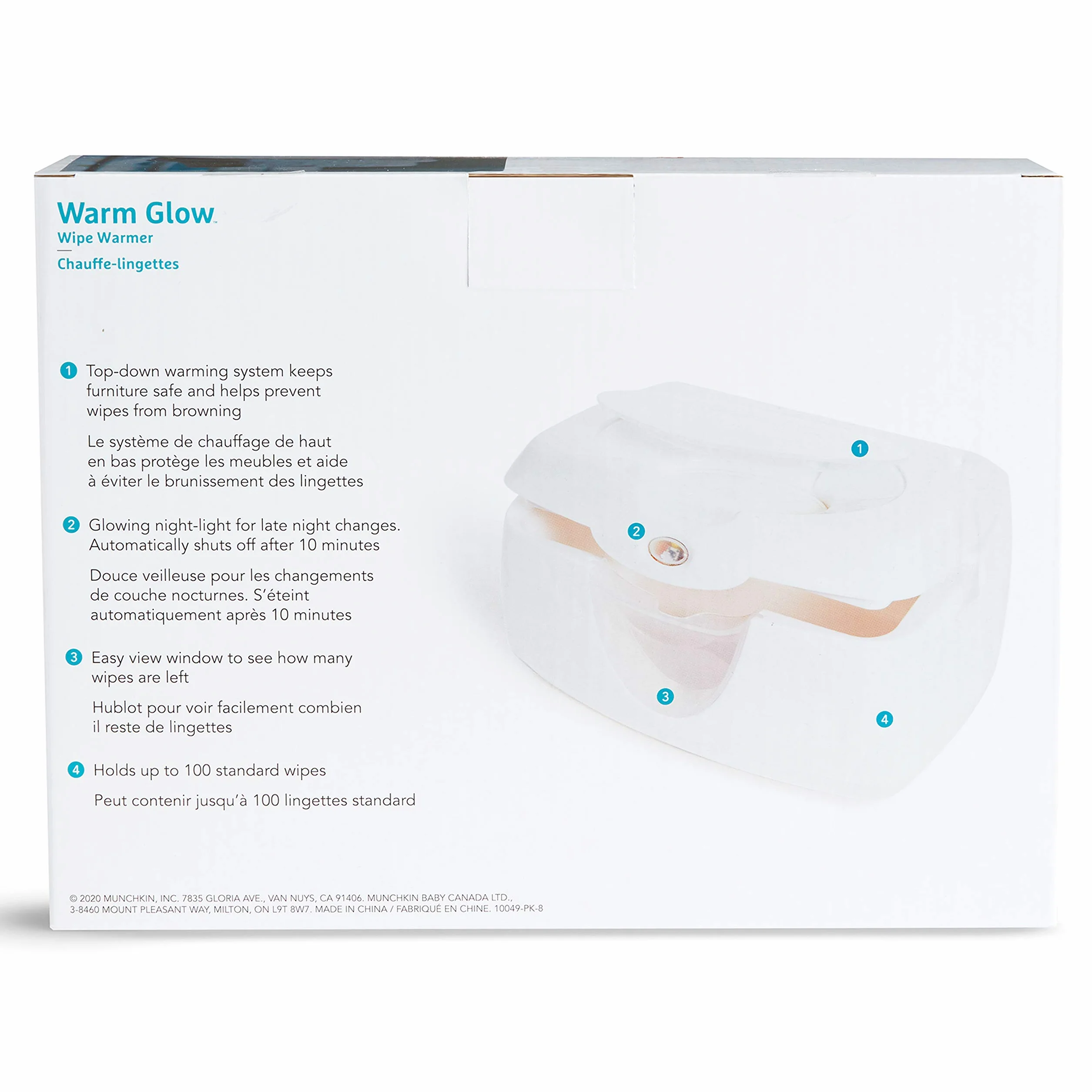 Munchkin Warm Glow Wipe Warmer by Munchkin