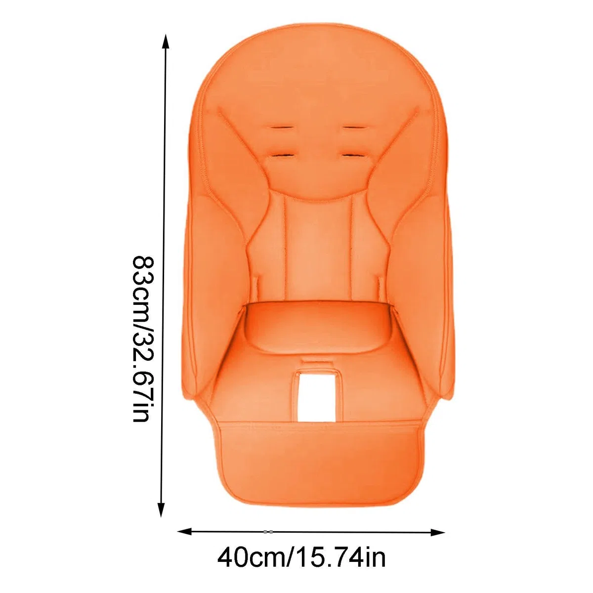 Peg-Perego - Coprisedia per seggiolone Siesta Zero3, Baoneo, Kosmic Jané, in pelle PU, morbida, confortevole, leggera e traspirante, cuscino di ricambio per sedia da pranzo